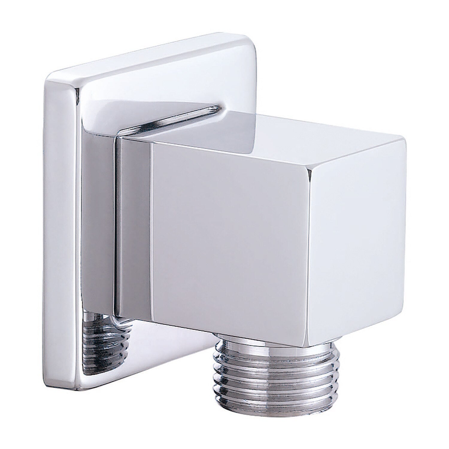 chrome supply elbow