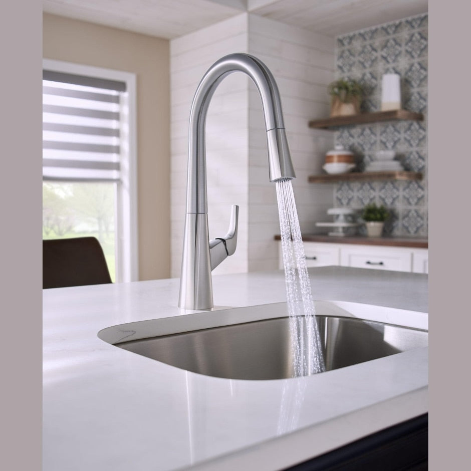 chrome faucet