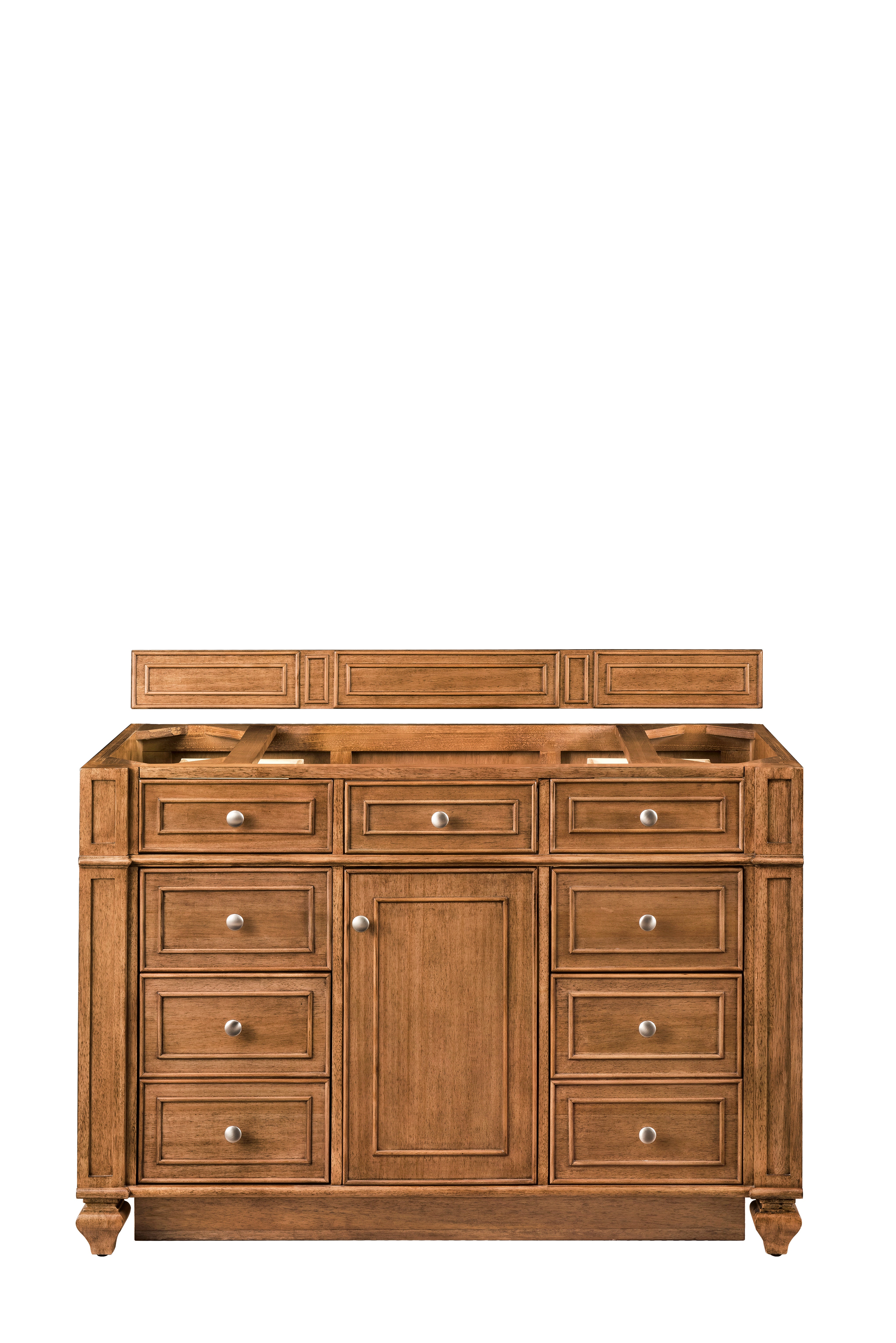 James Martin Vanities Bristol 48" Single Vanity - Saddle Brown
