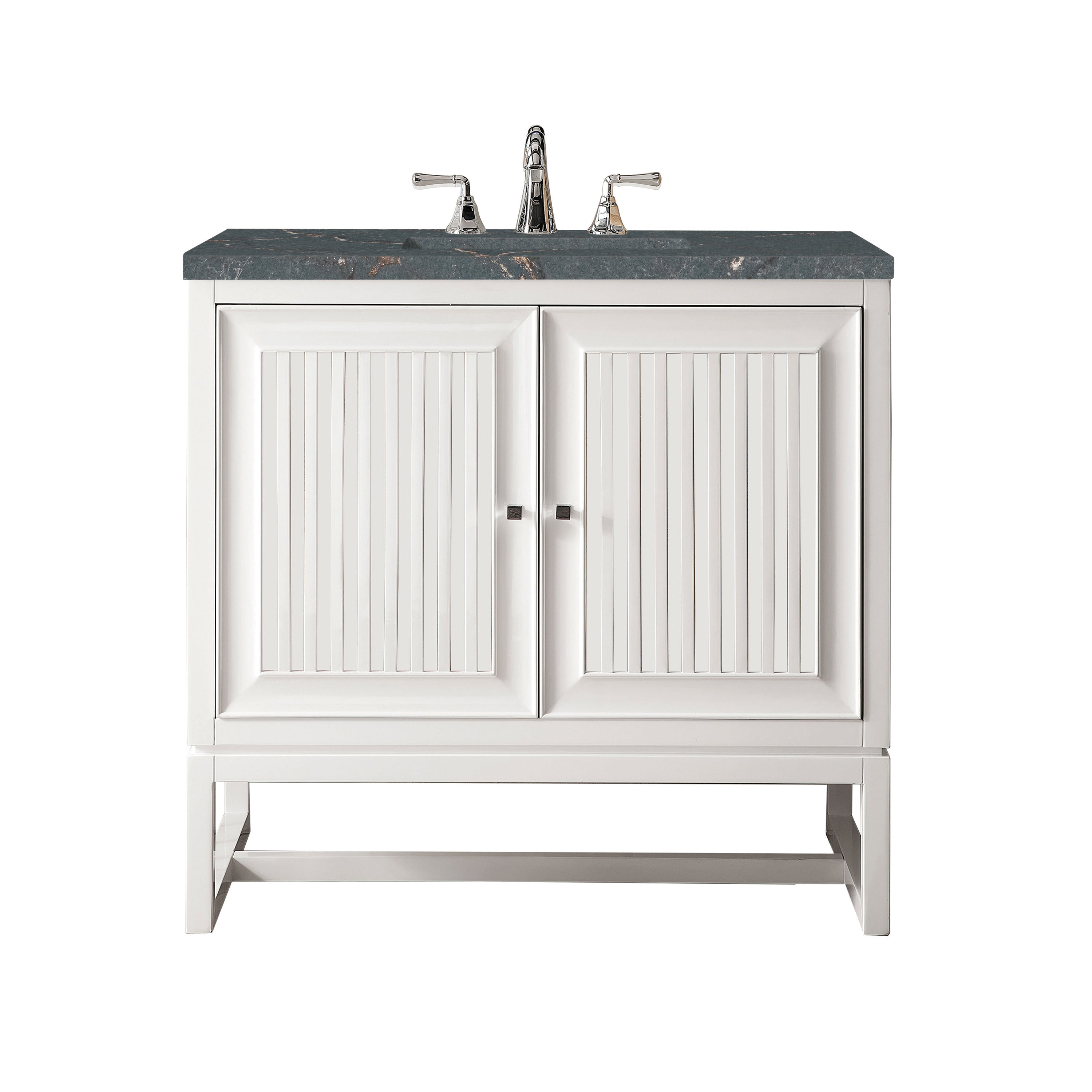 James Martin Vanities Athens 36" Single Vanity - Glossy White