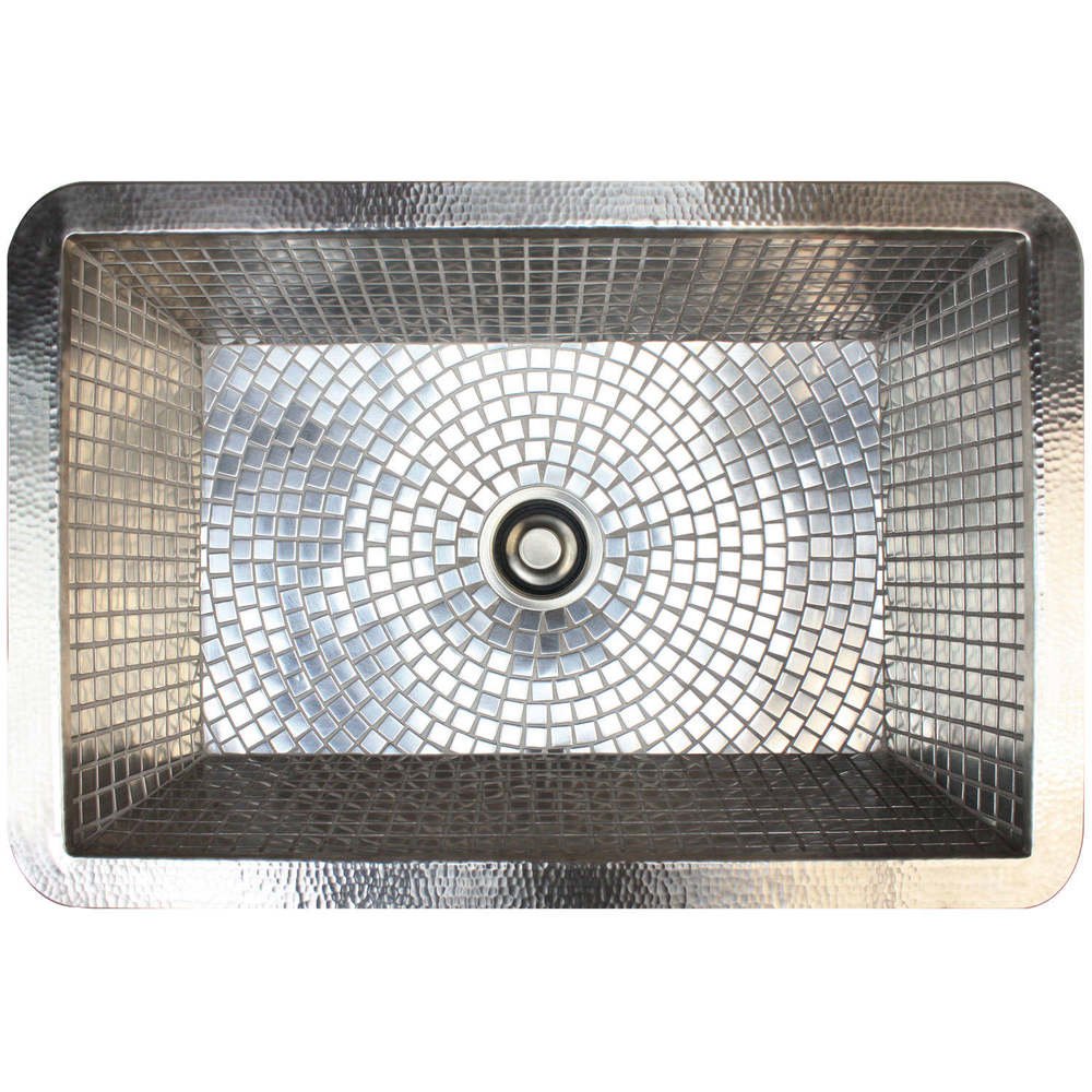 Linkasink Mosaic Rectangle Undermount or Drop-In Kitchen Sink 30"