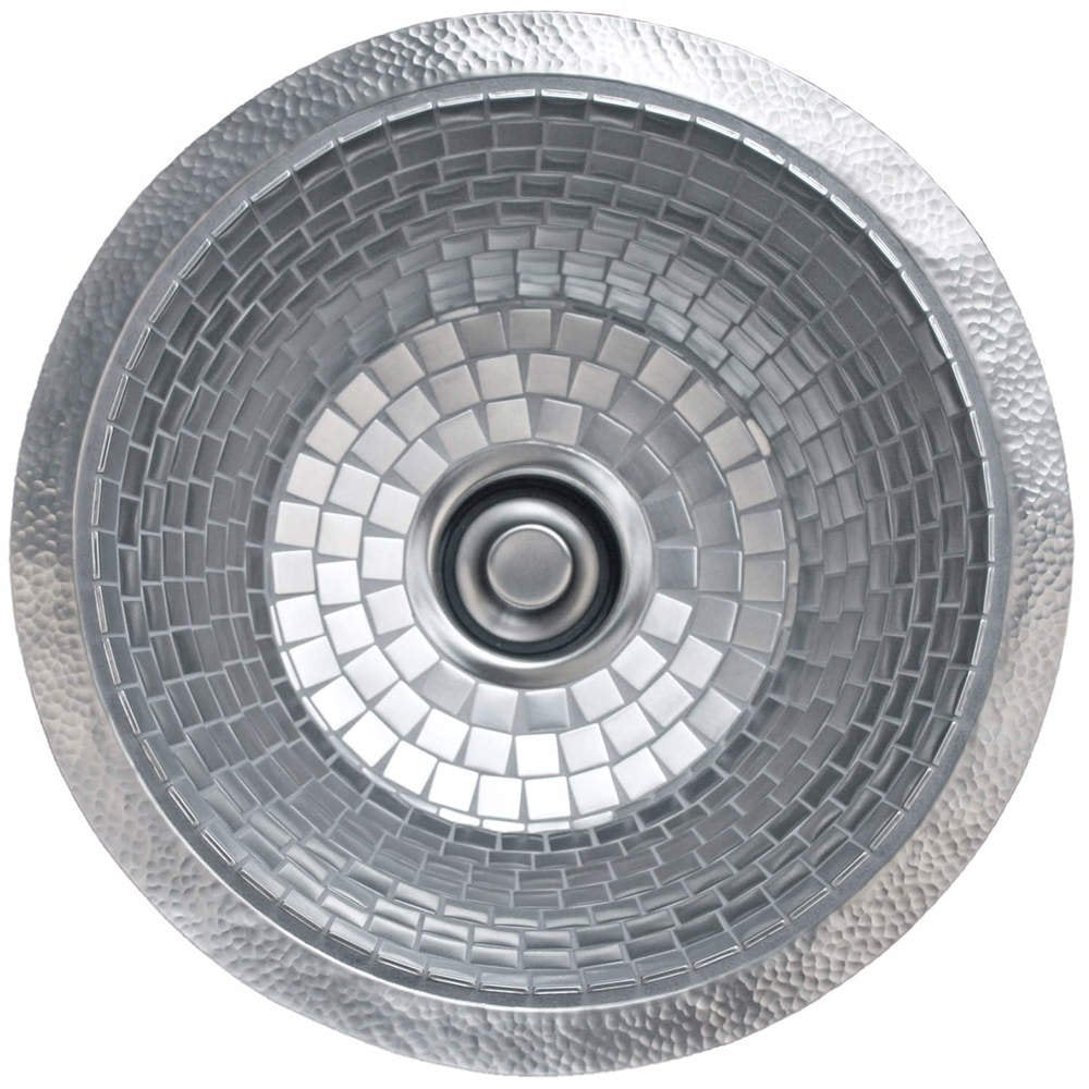 Linkasink Mosaic Round Undermount or Drop-In Kitchen Sink 30"