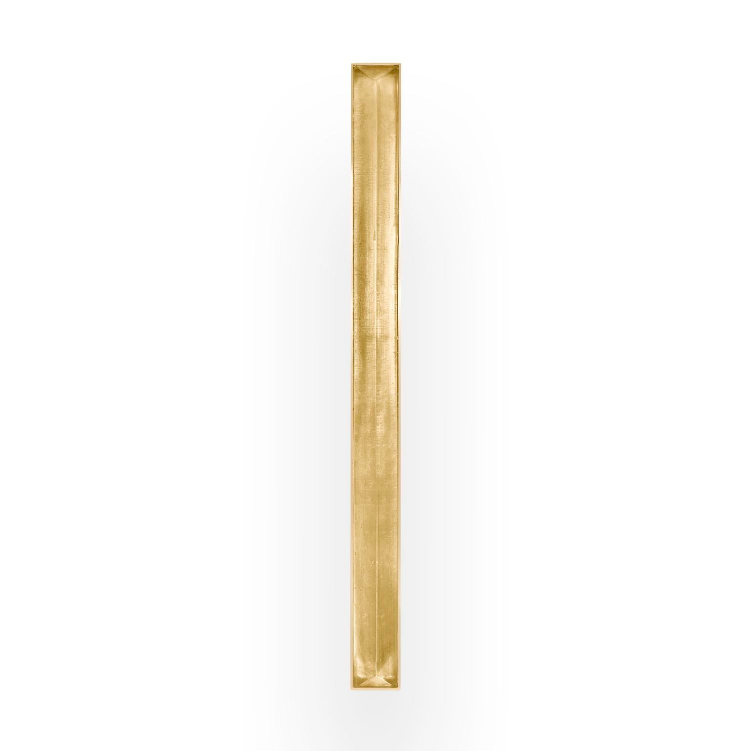 Linkasink 18" Artisan Glass Prism Hardware with Eglomise Prism Glass
