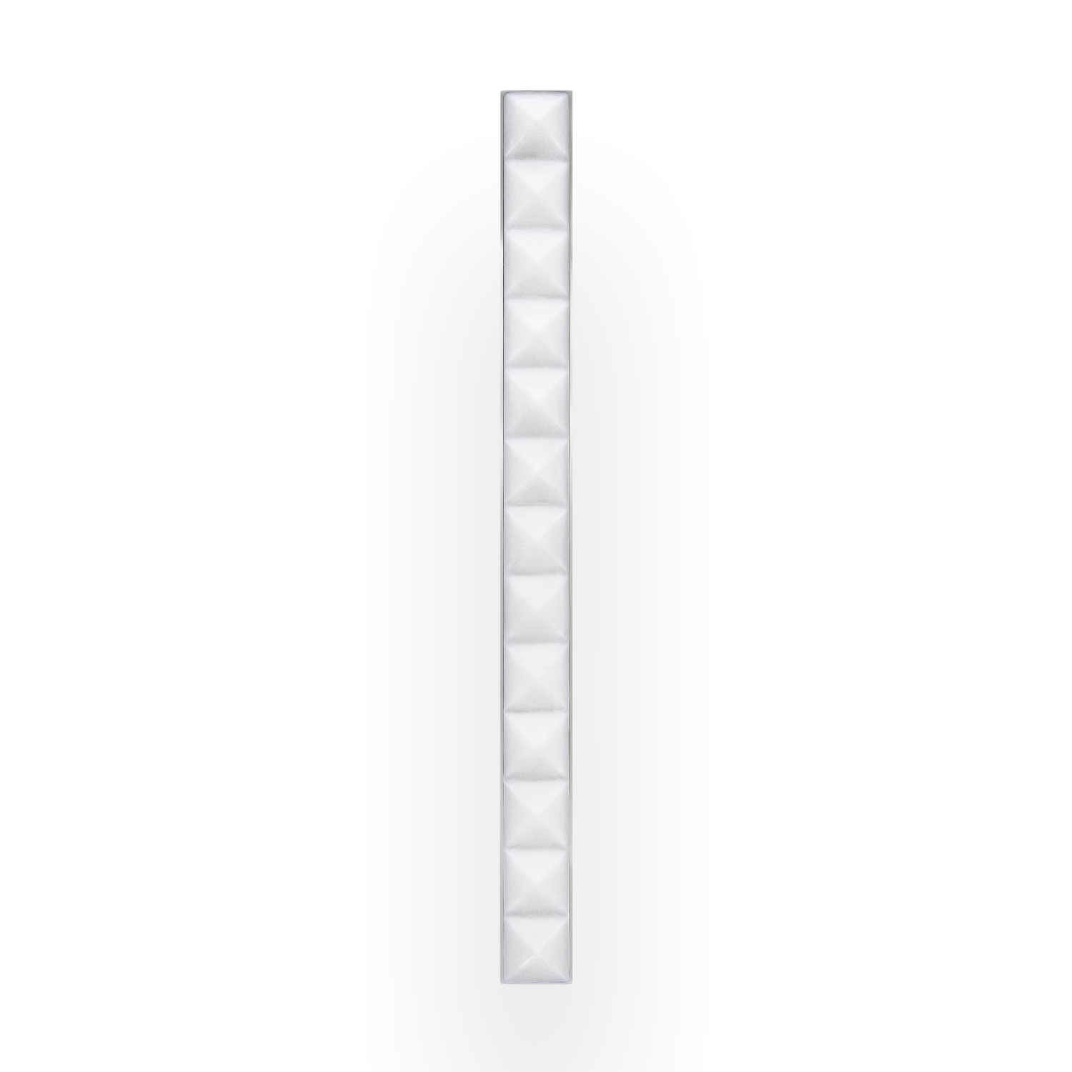 Linkasink 18" Artisan Glass Prism Hardware with White Pyramid Glass