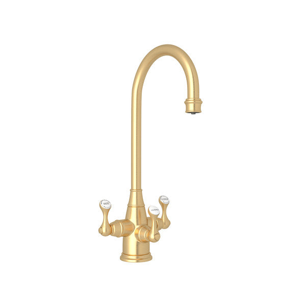 Rohl Georgian Era Three Handle Bar/Food Prep Filter Kitchen Faucet