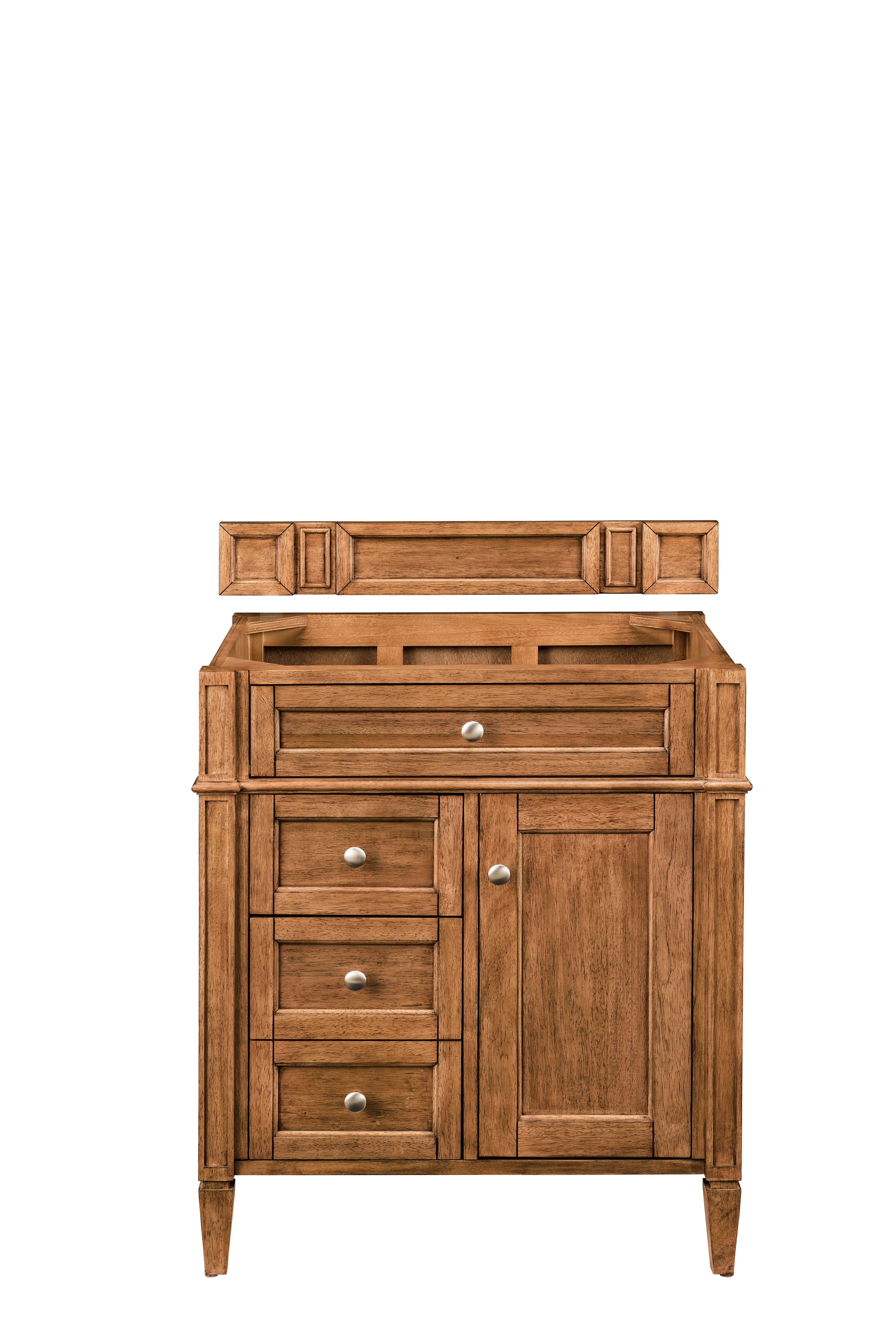 James Martin Vanities Brittany 30" Single Vanity - Saddle Brown