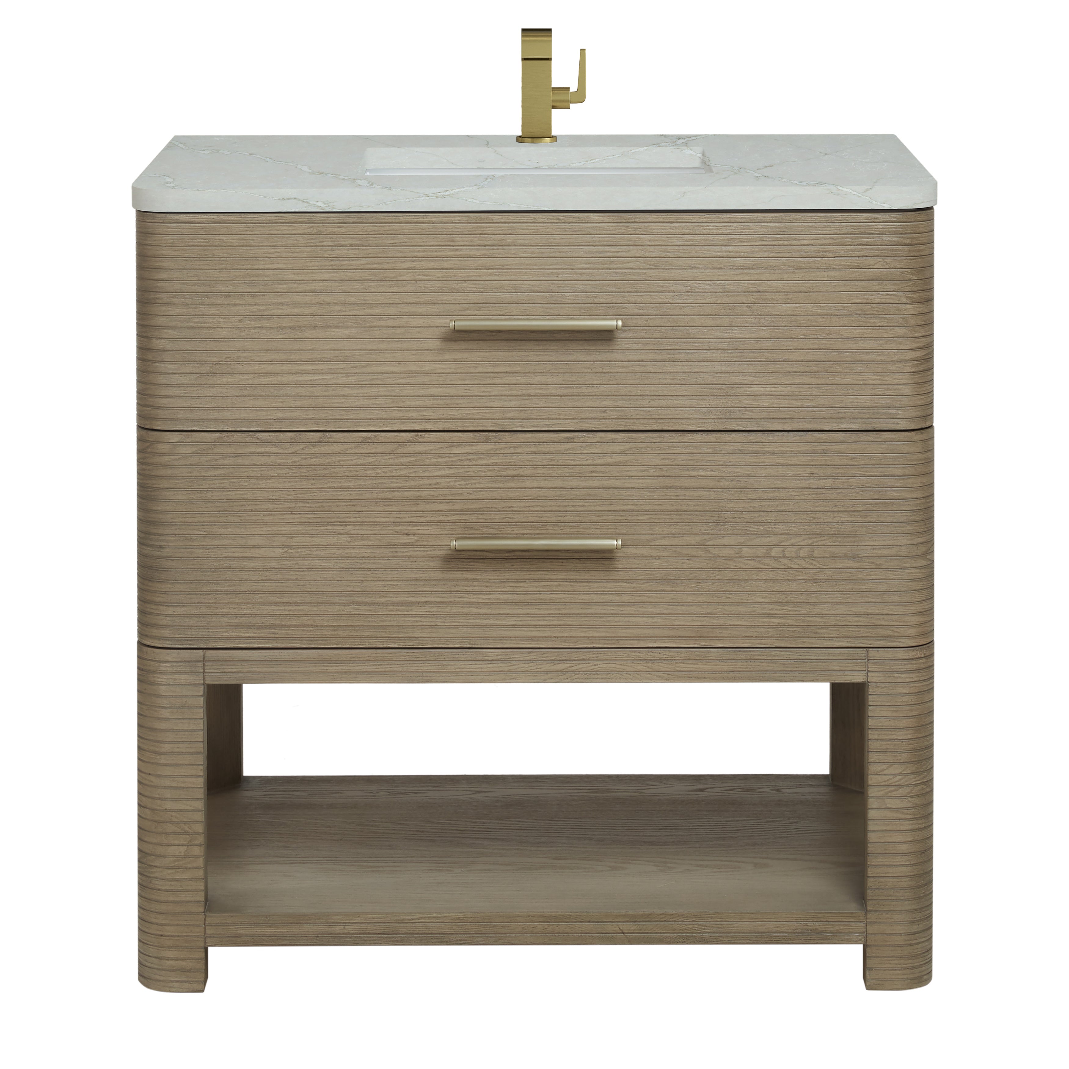 victorian silver quartz top vanity