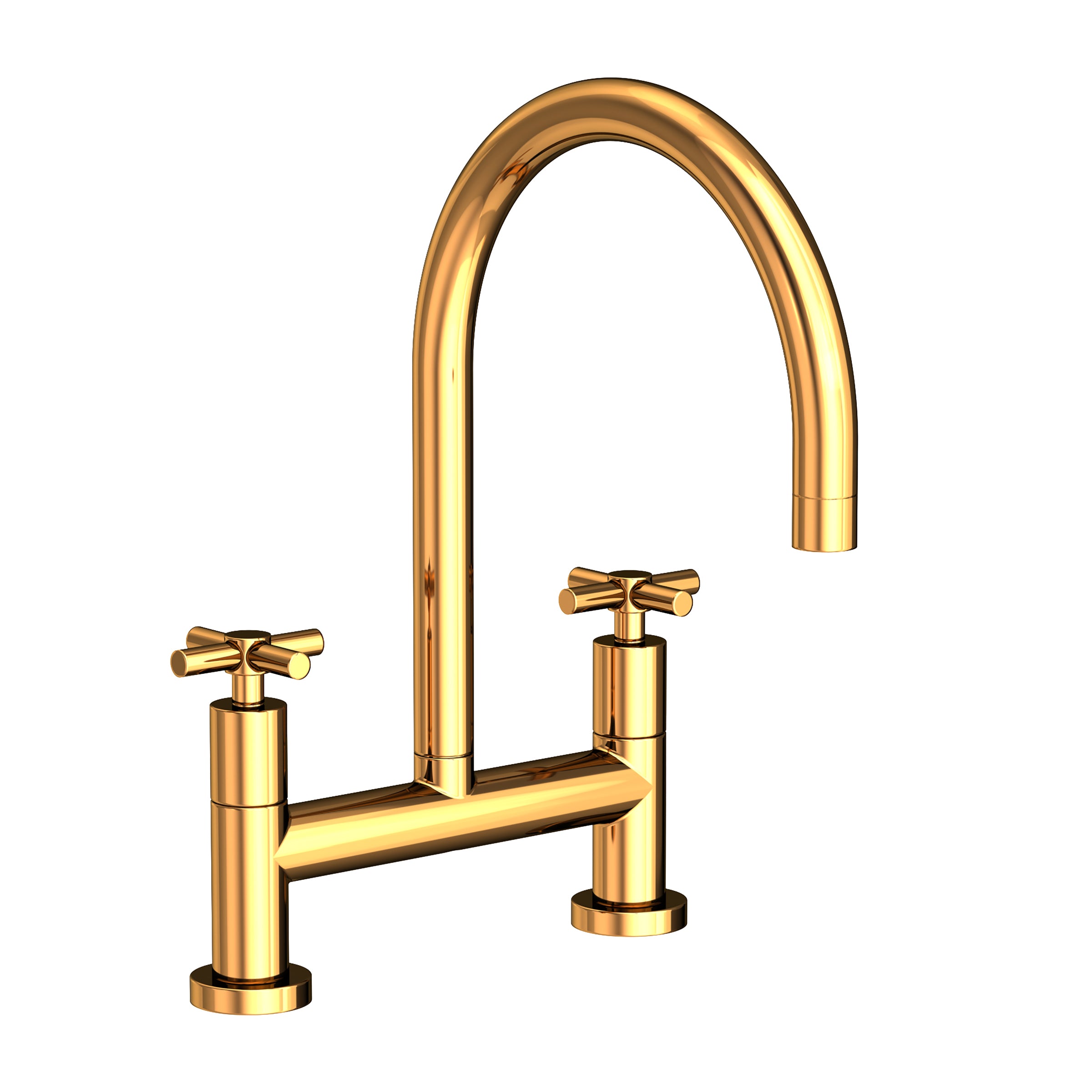 Newport Brass East Linear Kitchen Bridge Faucet