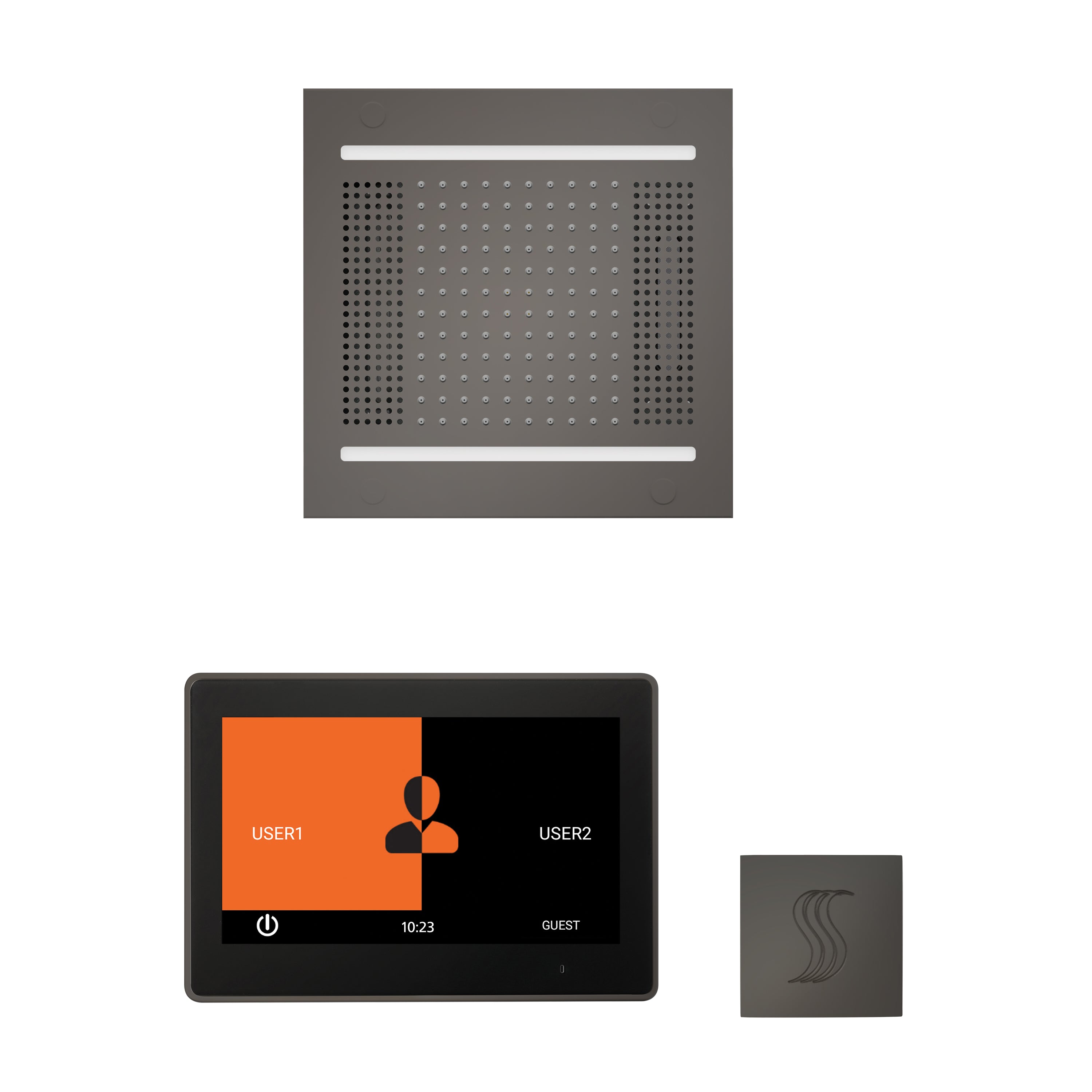 Thermasol The wellness Hydrovive14 Steam Package with 10" ThermaTouch Square