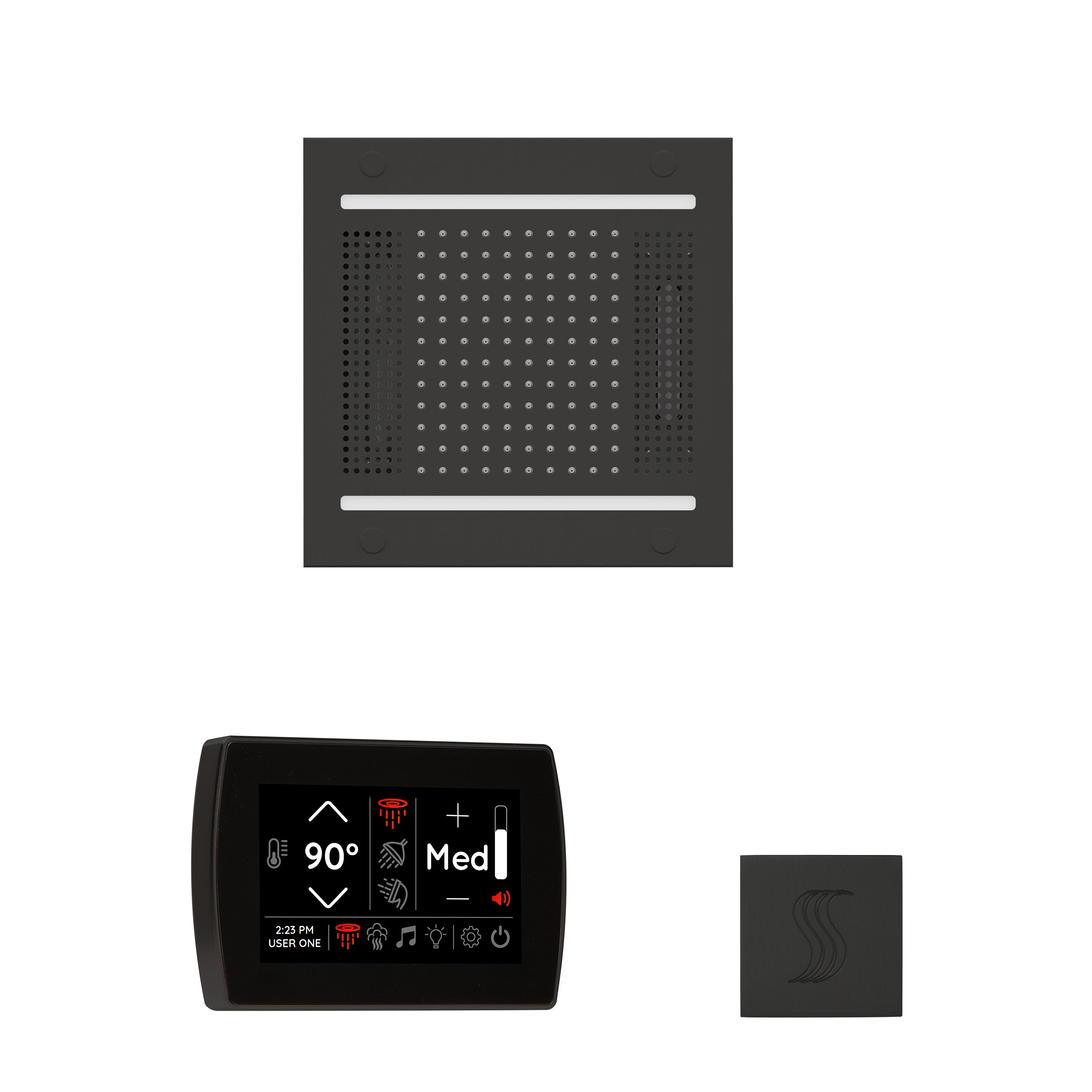 Thermasol The wellness Hydrovive14 Steam Package with SignaTouch Square