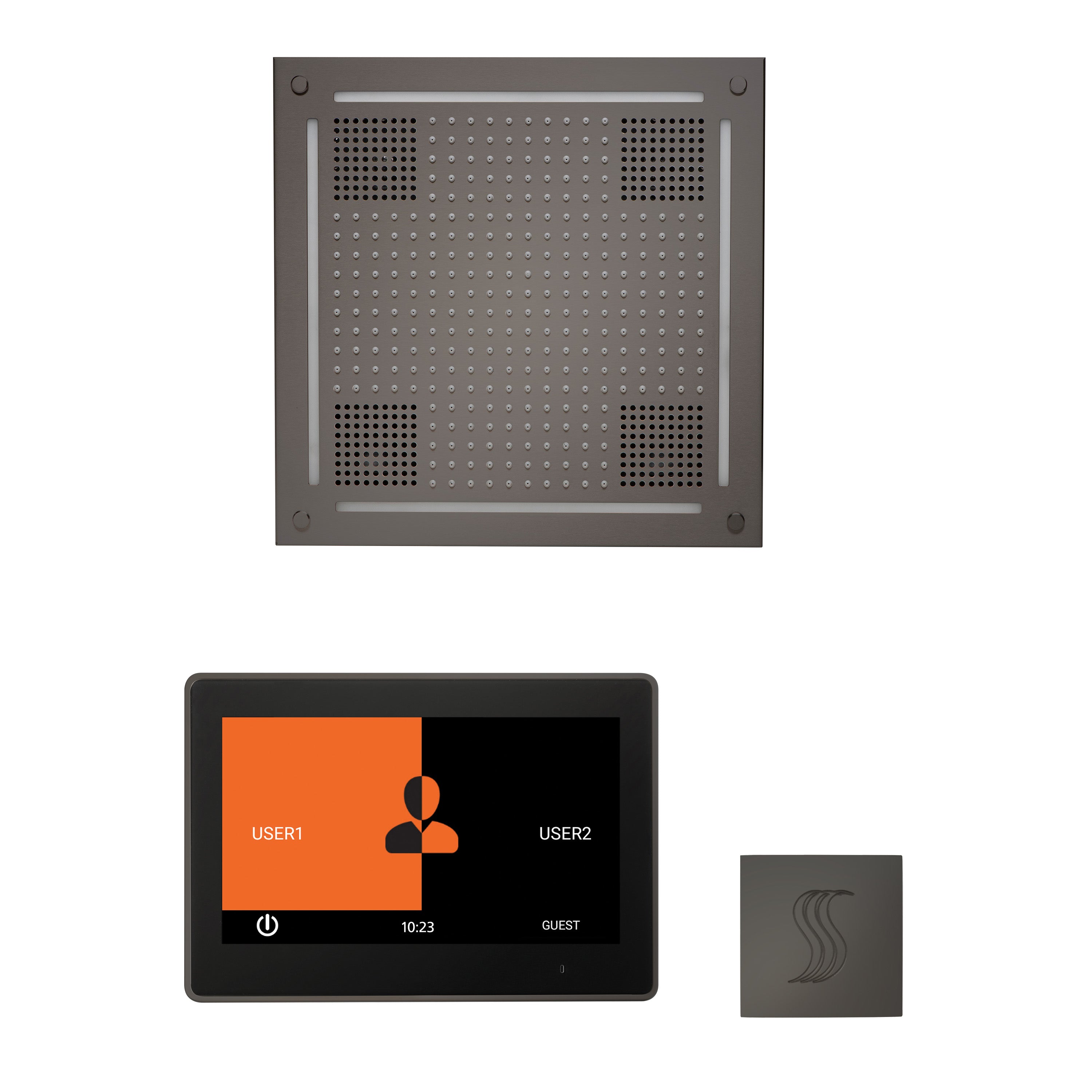 Thermasol The wellness Hydrovive Steam Package with 10" ThermaTouch Square