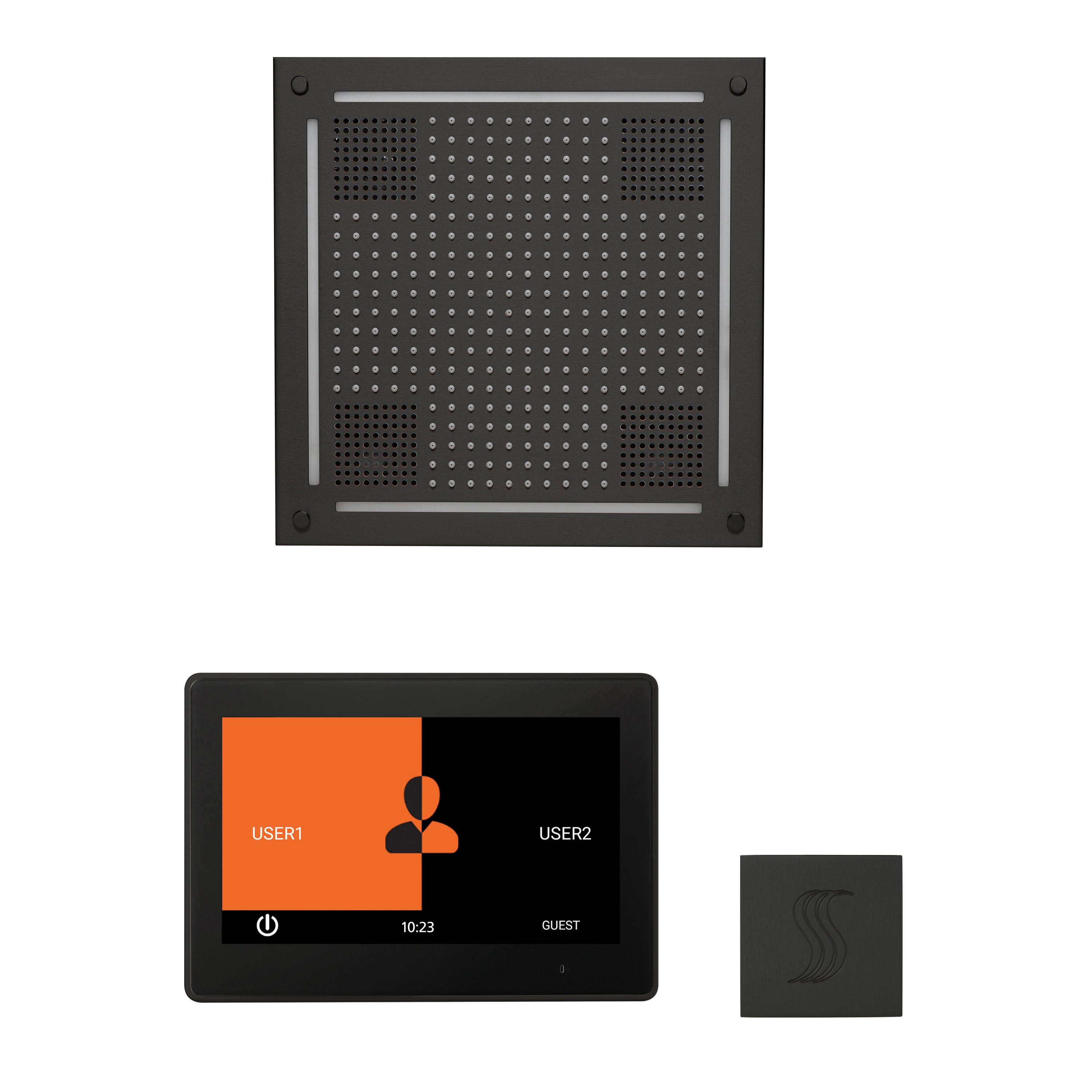 Thermasol The wellness Hydrovive Steam Package with 10" ThermaTouch Square