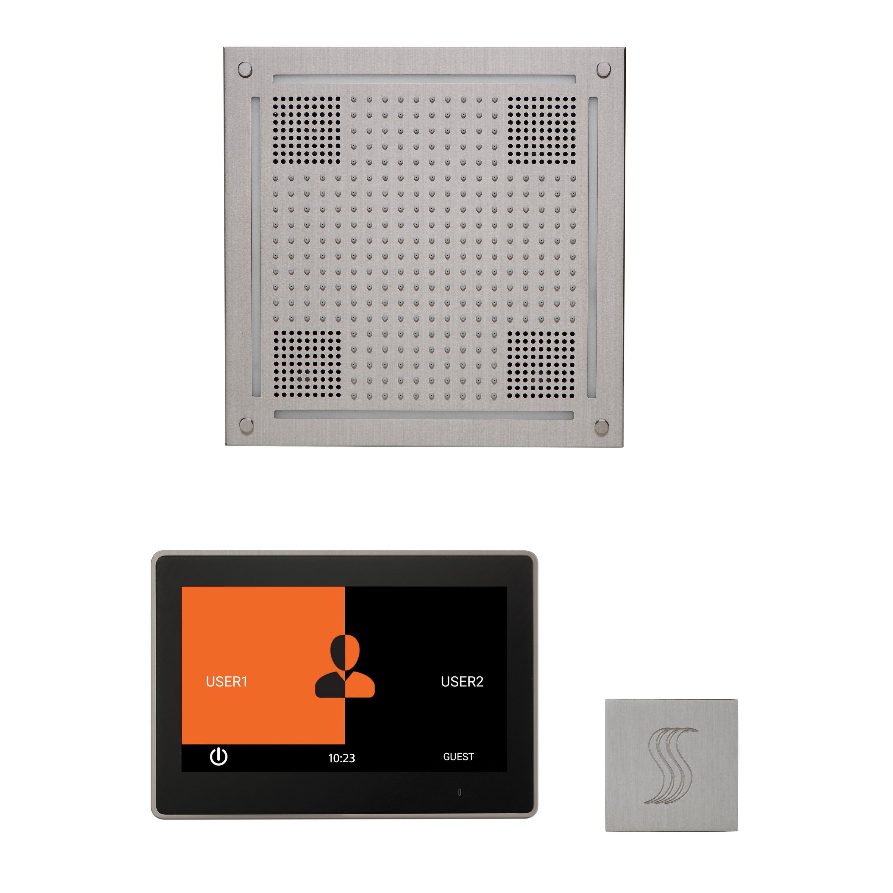 Thermasol The wellness Hydrovive Steam Package with 10" ThermaTouch Square