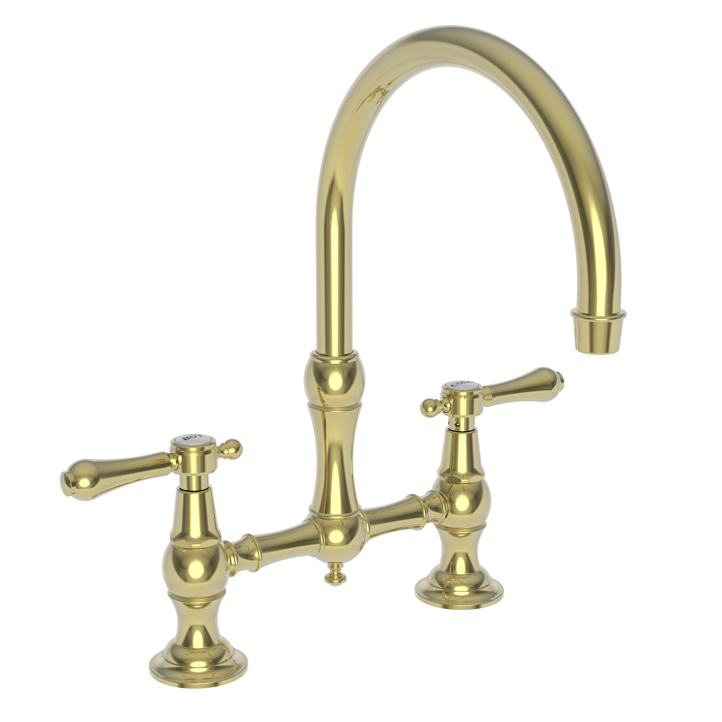 Newport Brass Chesterfield Kitchen Bridge Faucet