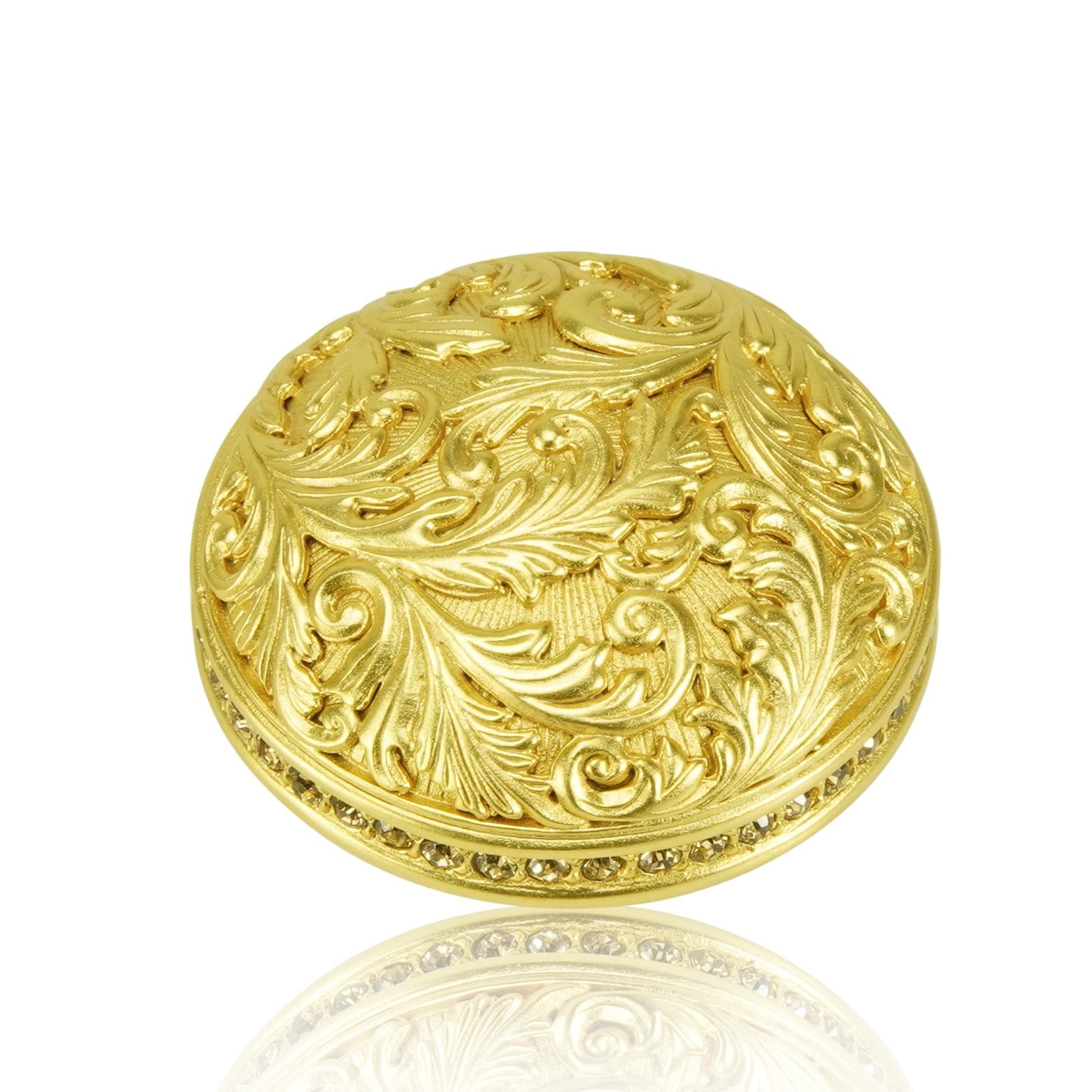 Edgar Berebi Lt. Colorado Topaz Crystal Glendale Court Knob