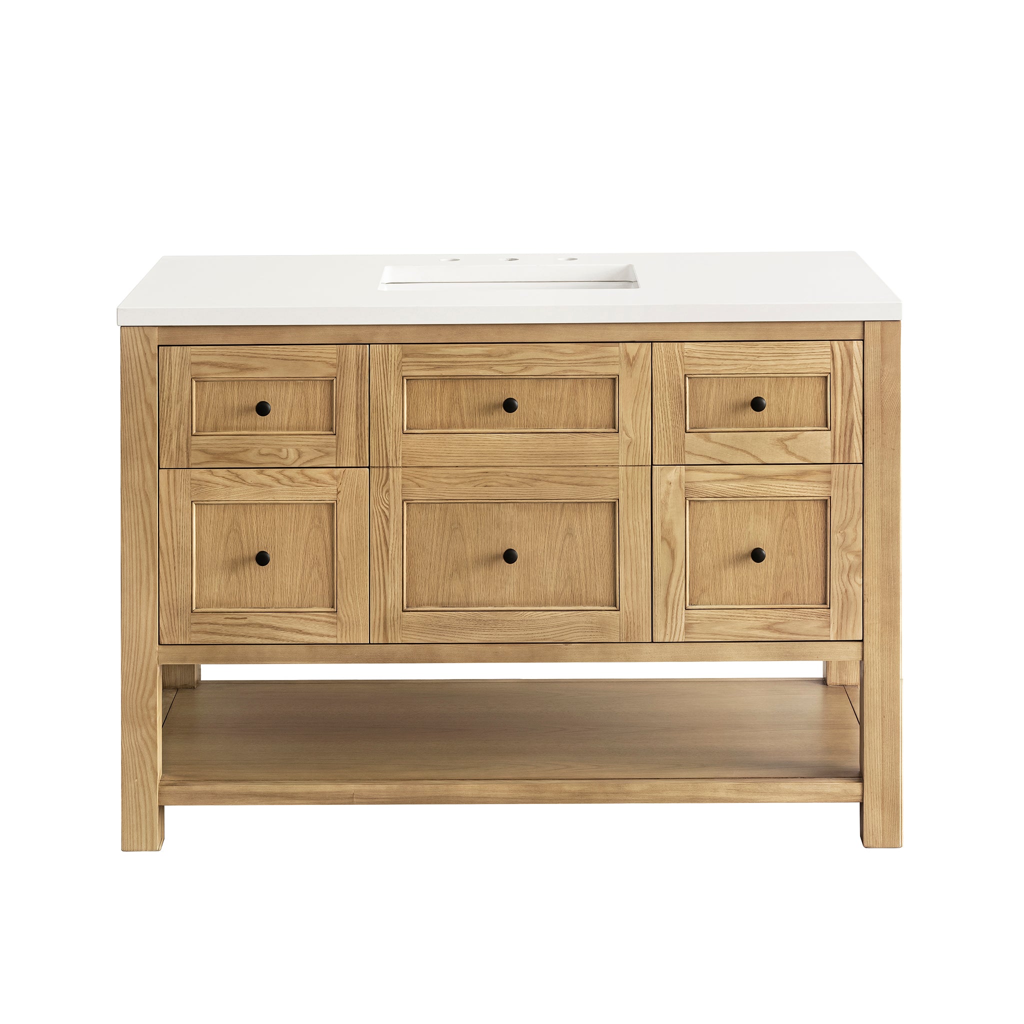 James Martin Vanities Breckenridge 48" Single Vanity - Light Natural Oak