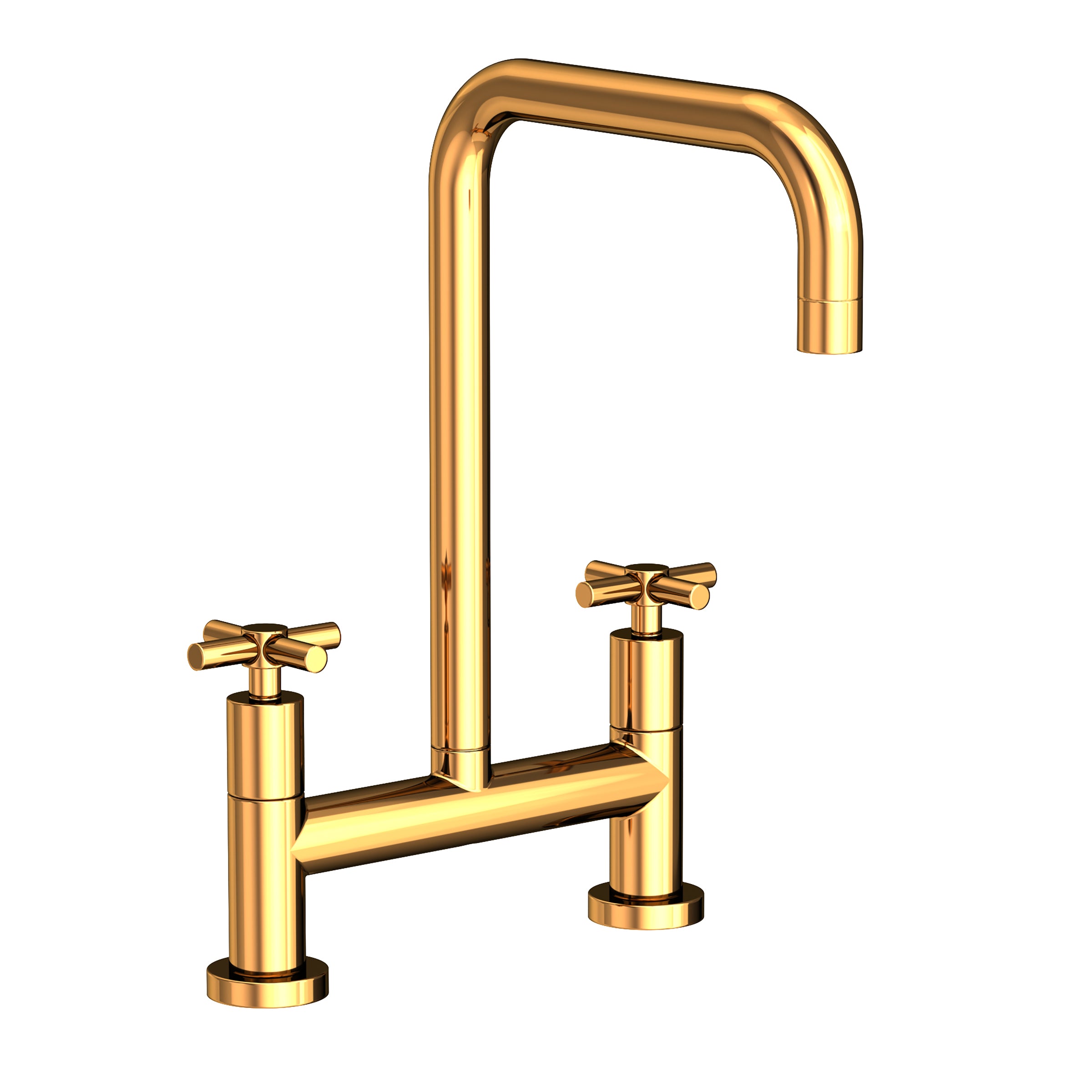 Newport Brass East Square Kitchen Bridge Faucet