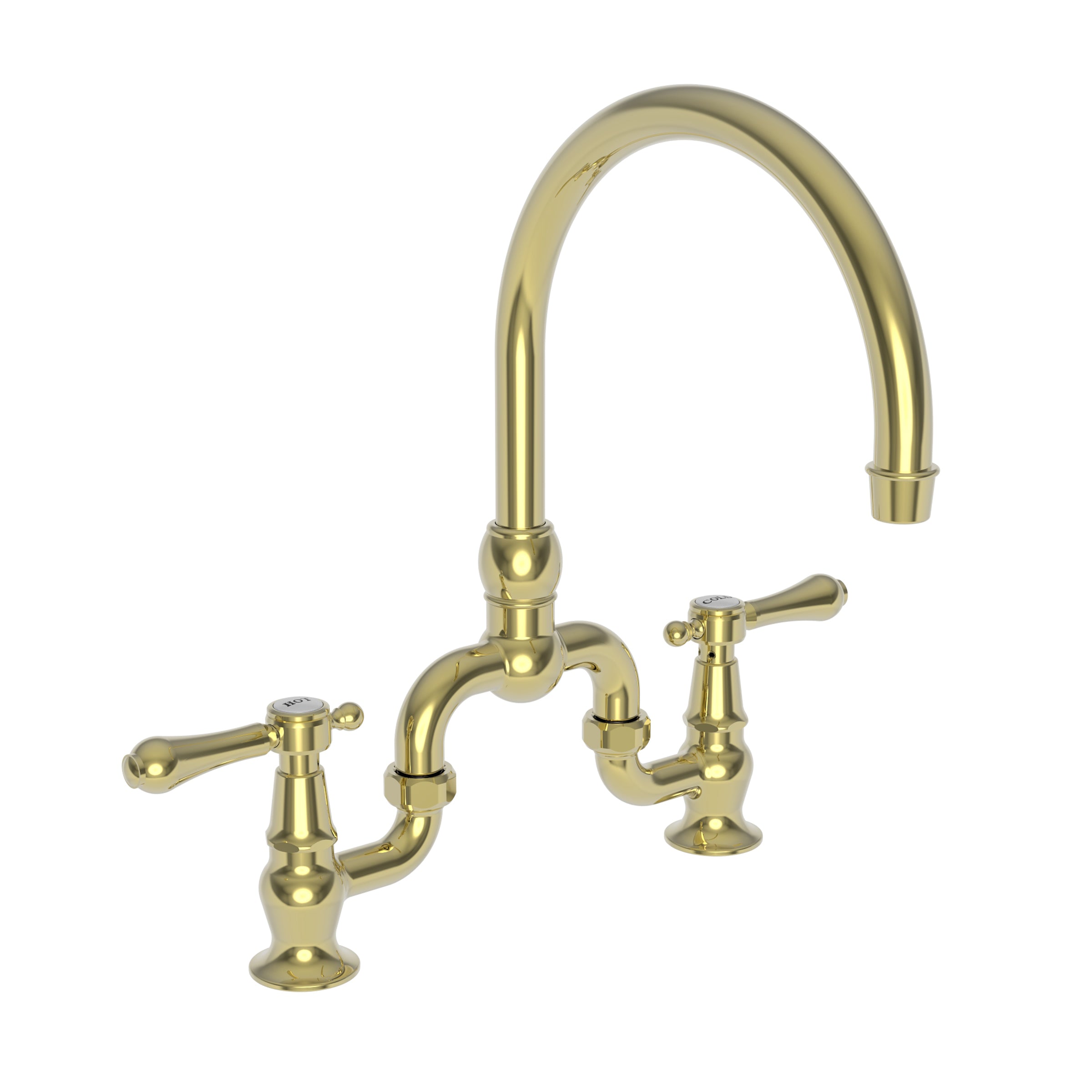 Newport Brass Chesterfield Kitchen Bridge Faucet