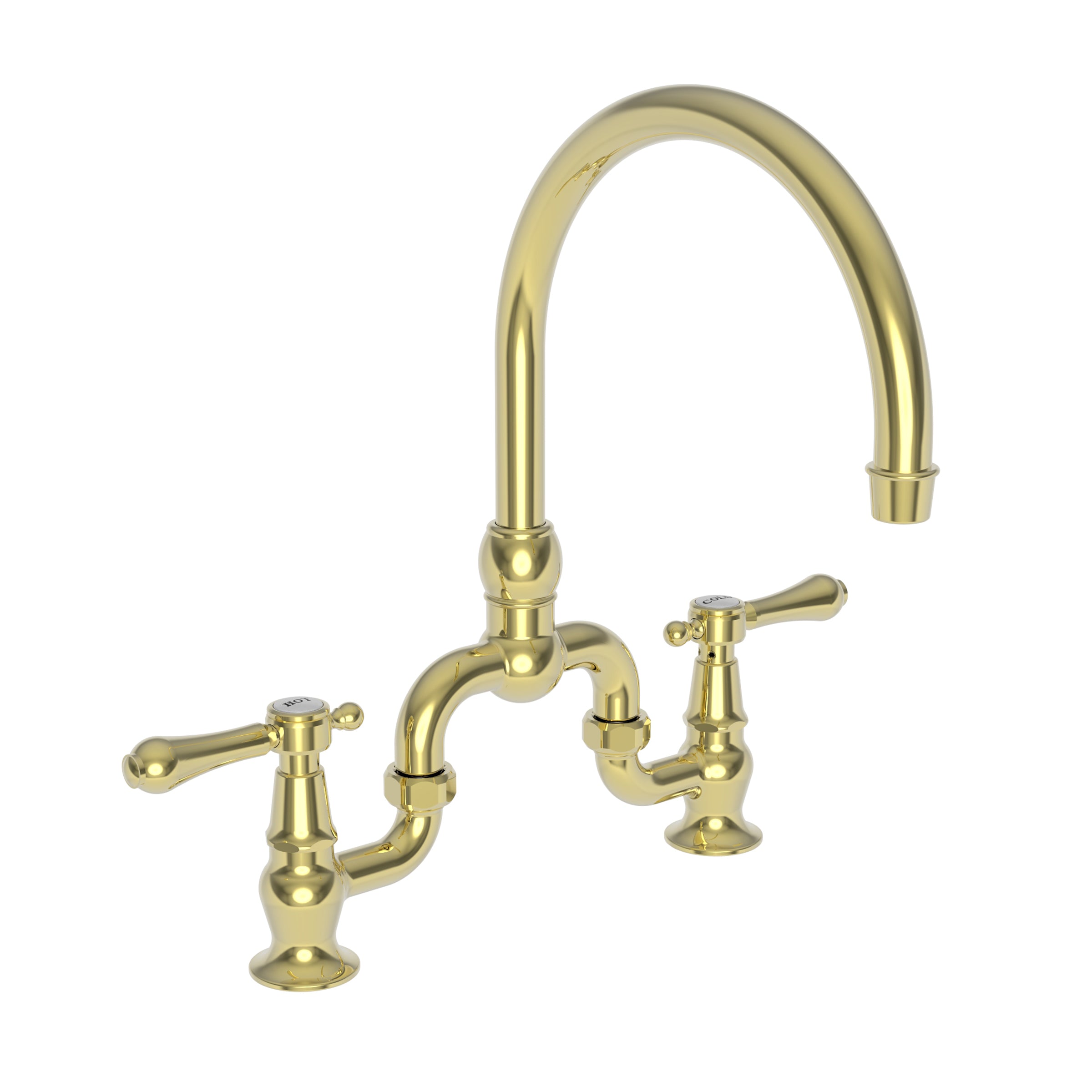 Newport Brass Chesterfield Kitchen Bridge Faucet