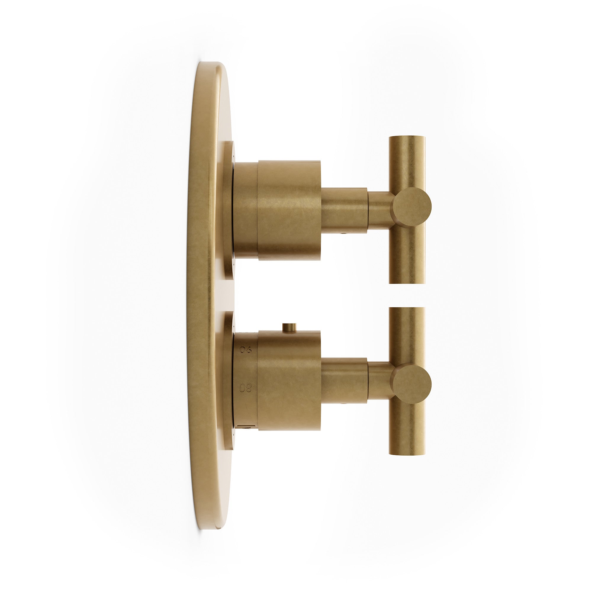 aged brass (living) trim