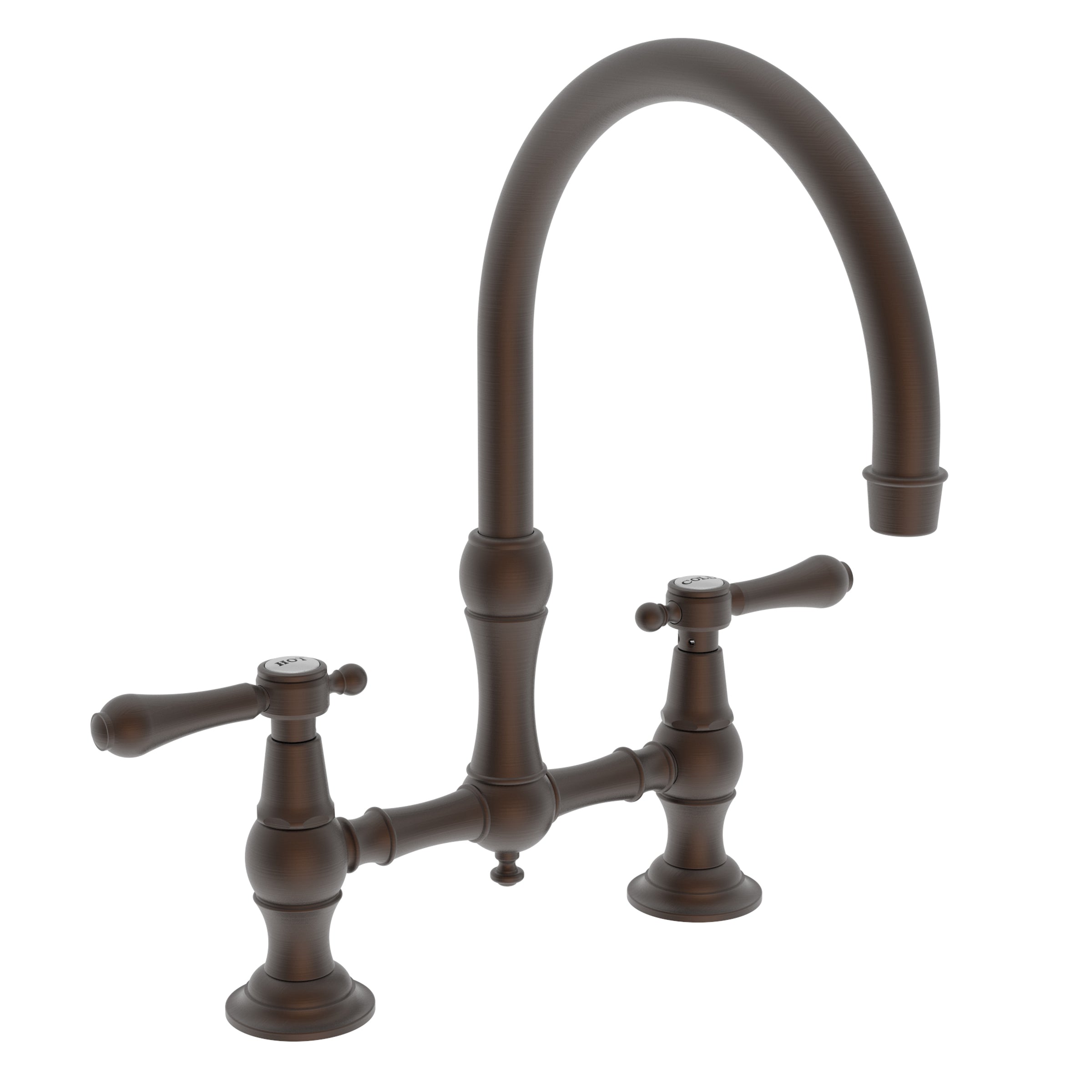 Newport Brass Chesterfield Kitchen Bridge Faucet