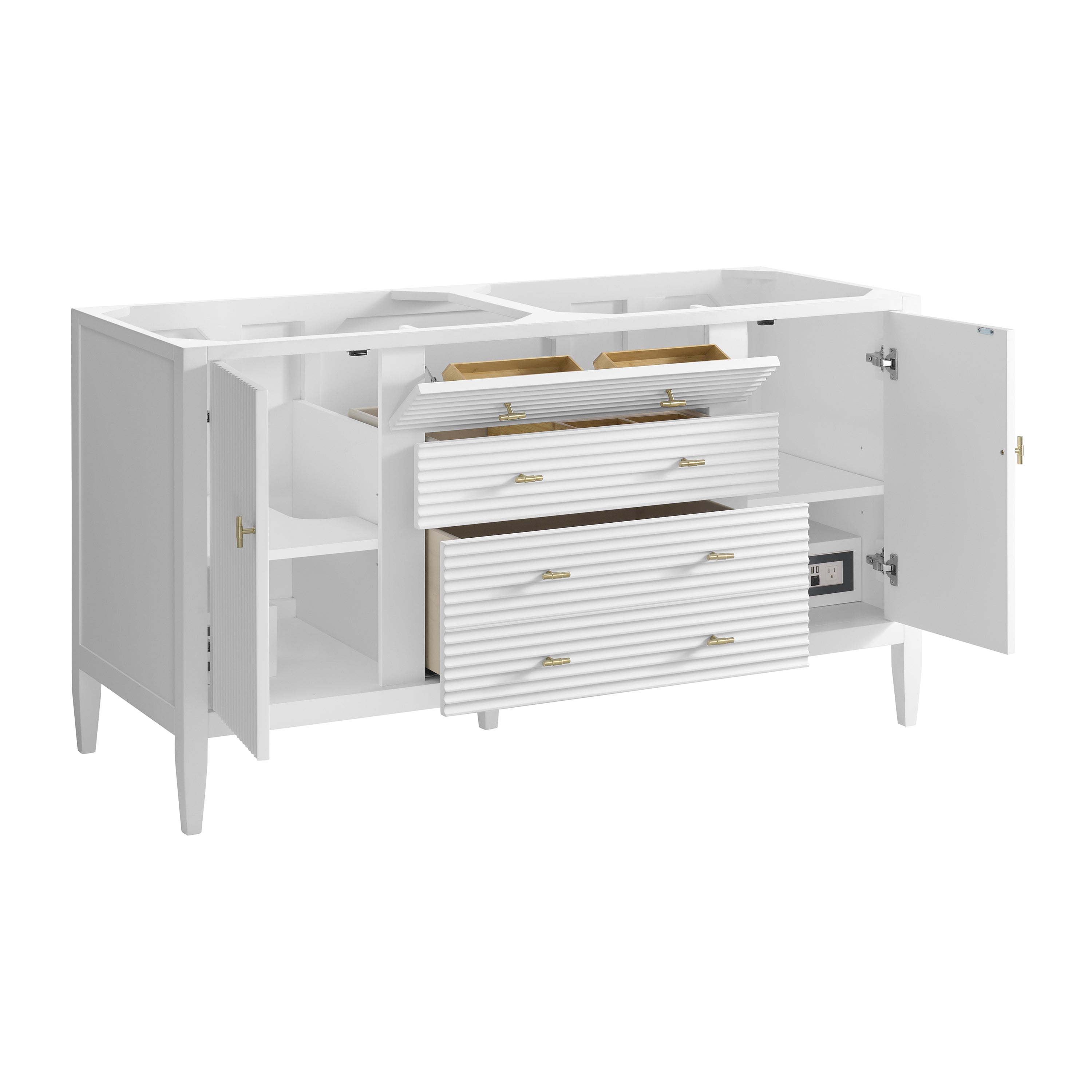 arctic fall solid surface top vanity