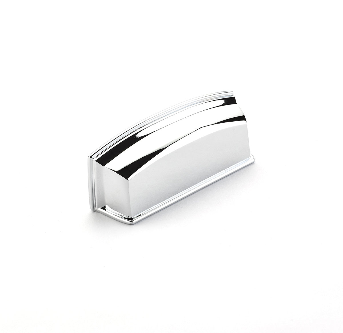 polished chrome cup pull