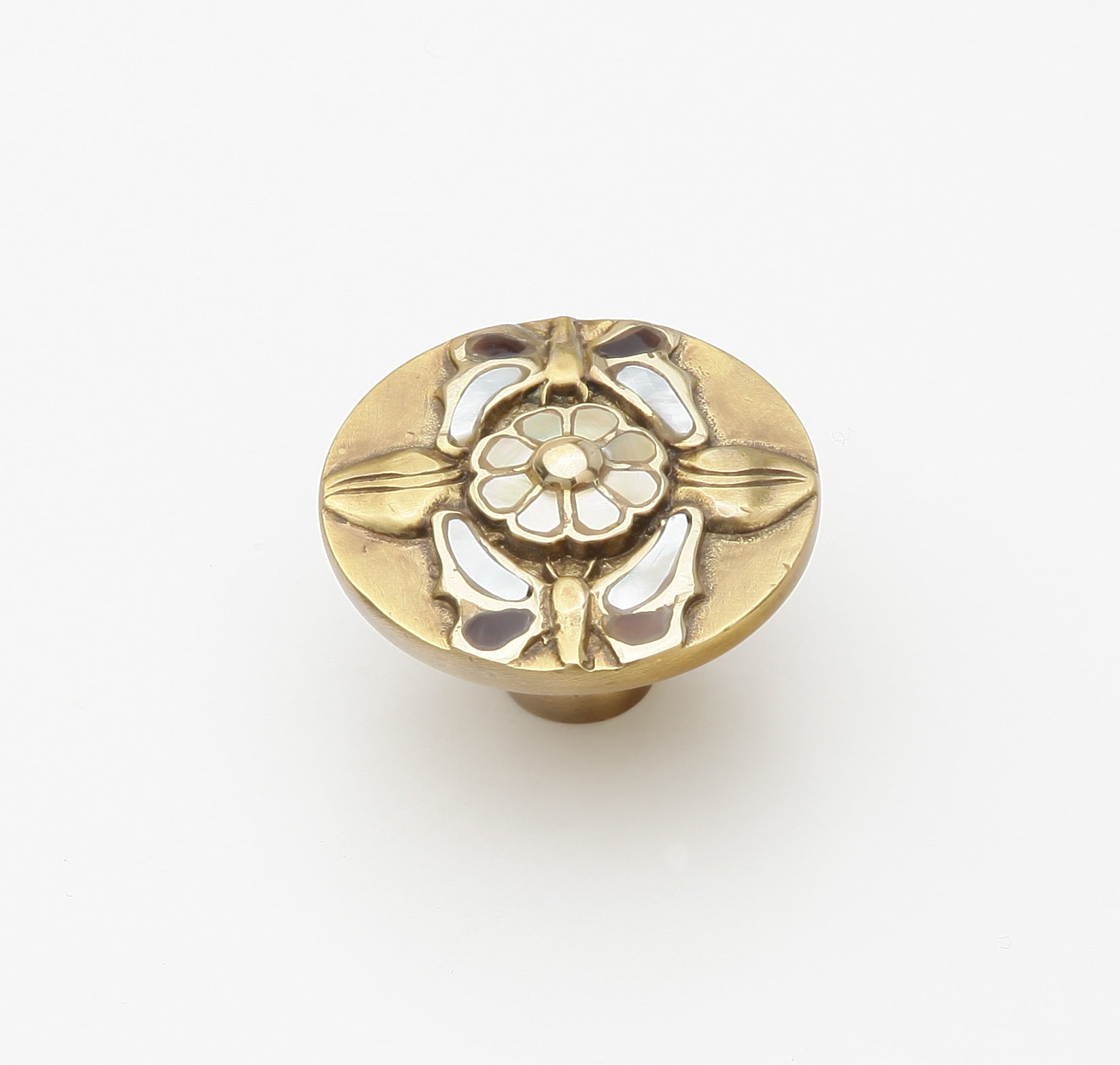 antique brass cabinet knob