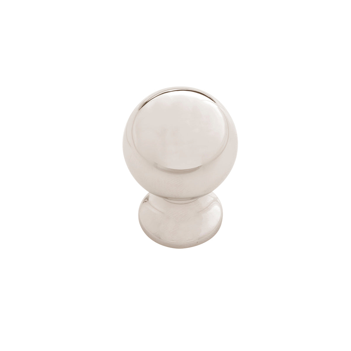 polished nickel knob