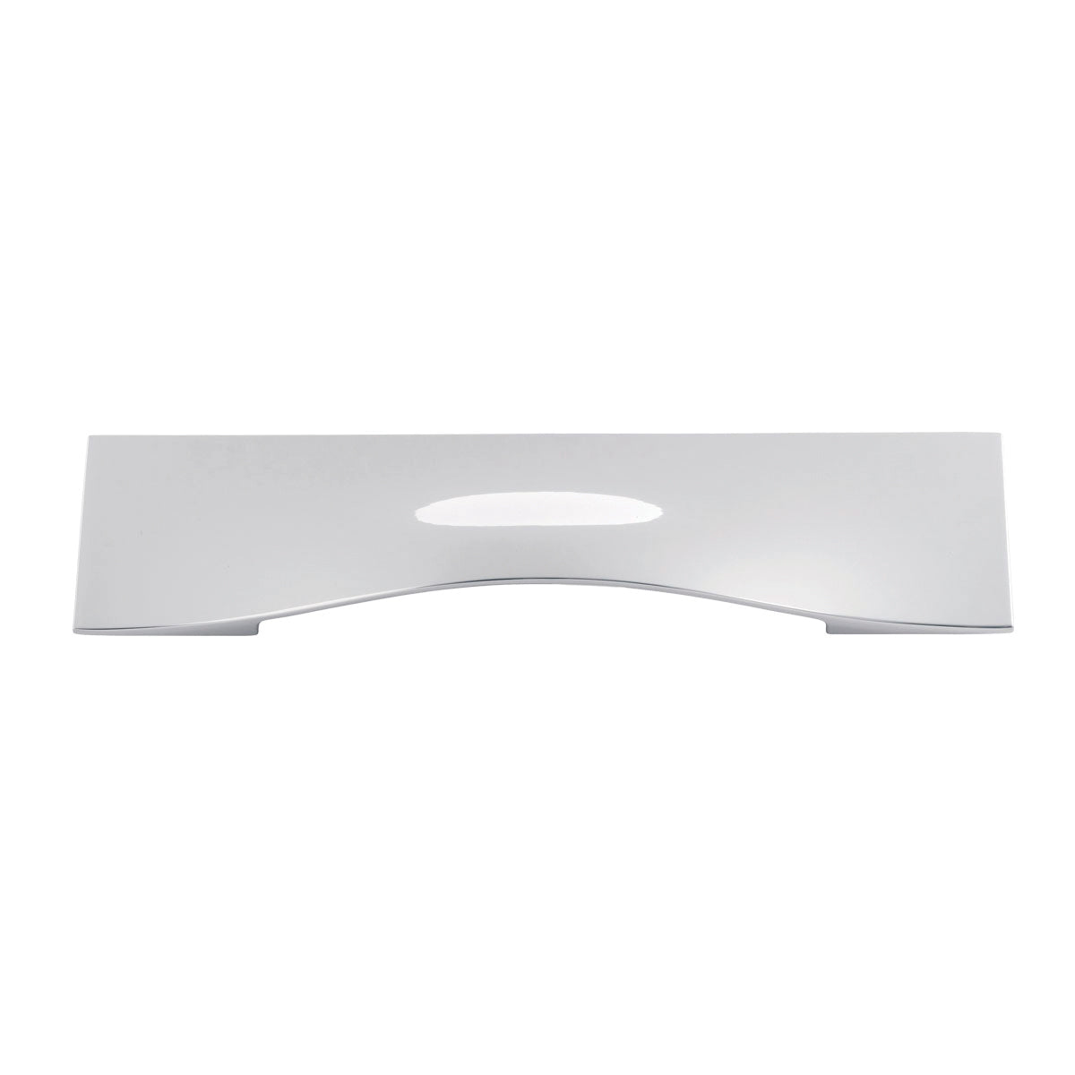 polished nickel pull