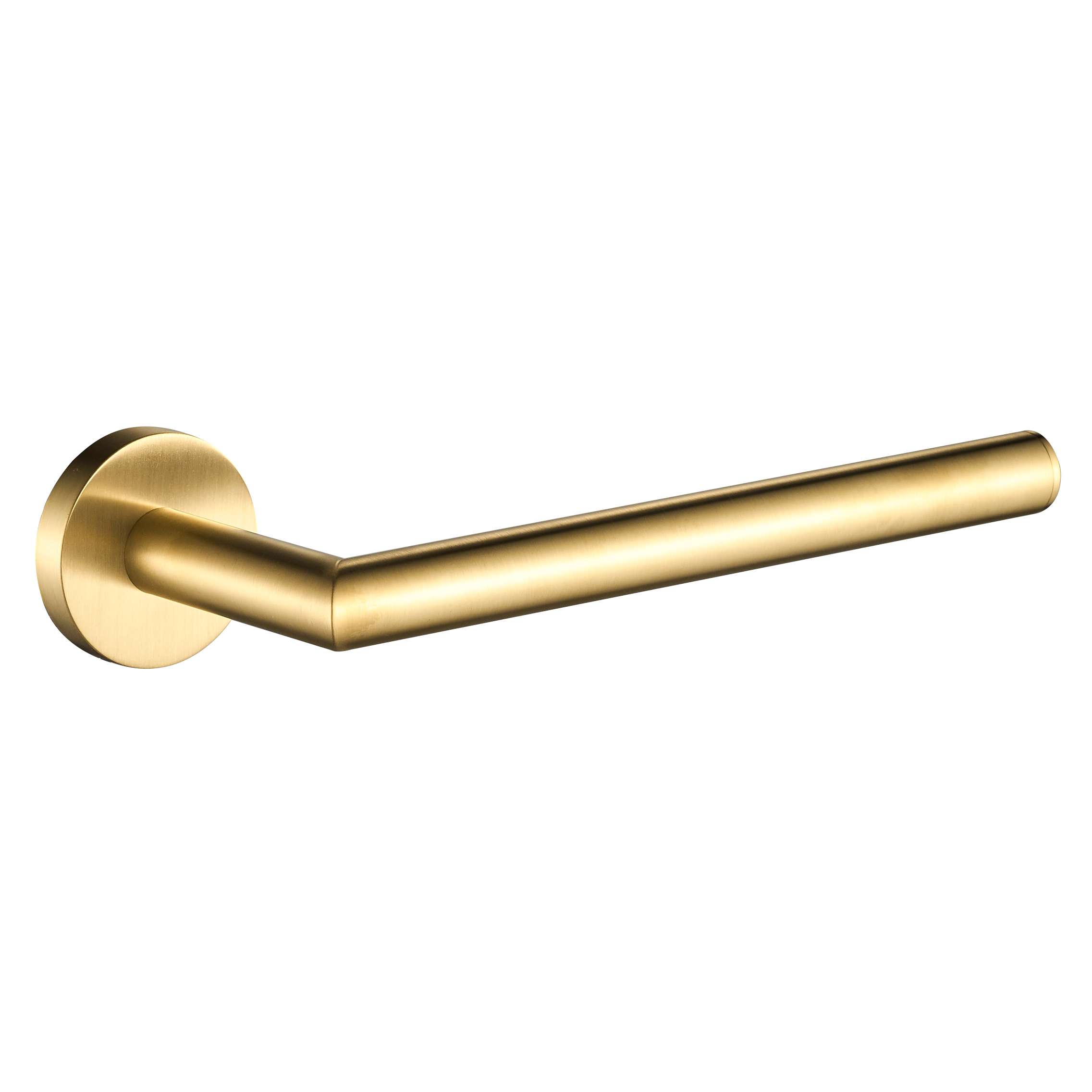 Pvd brushed gold towel Bar
