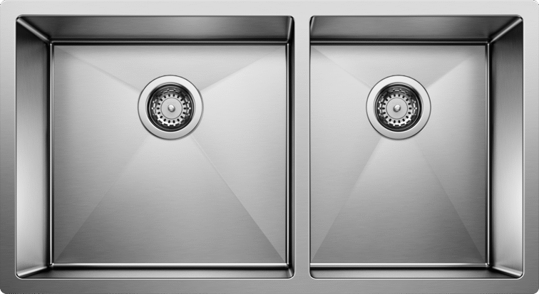 satin polish stainless steel sink