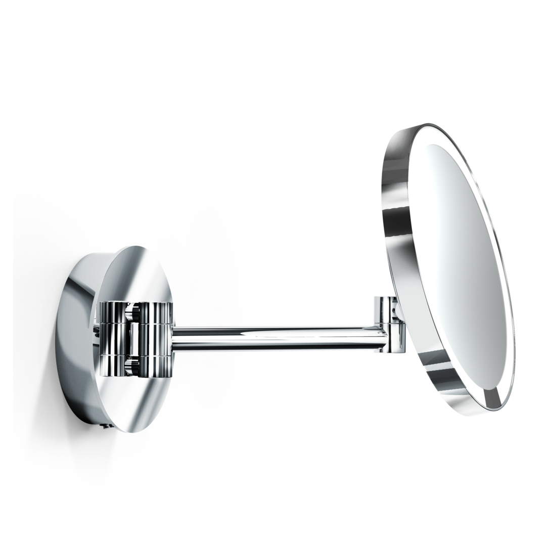 chrome led cosmetic mirror
