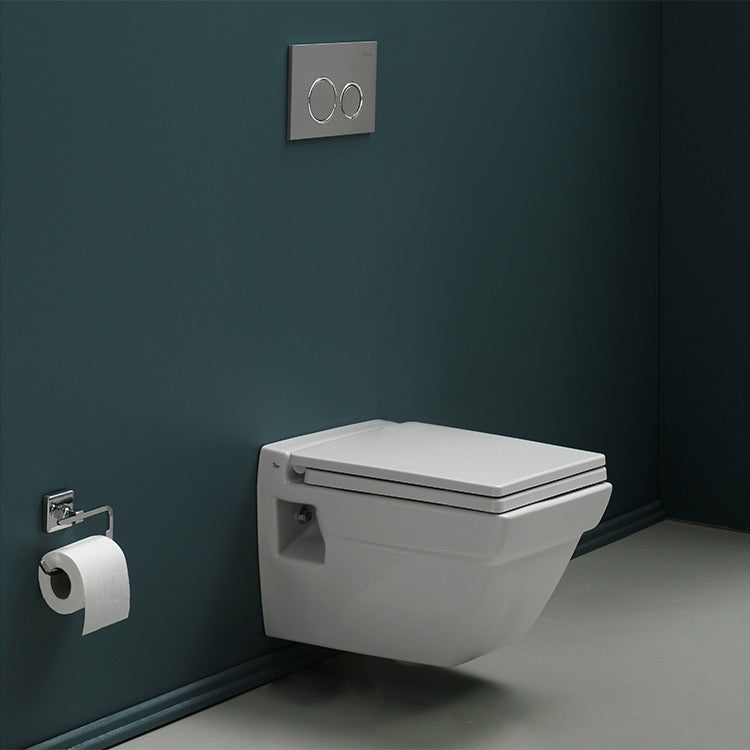 white toilet