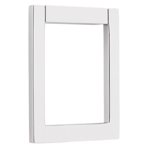 polished chrome knocker