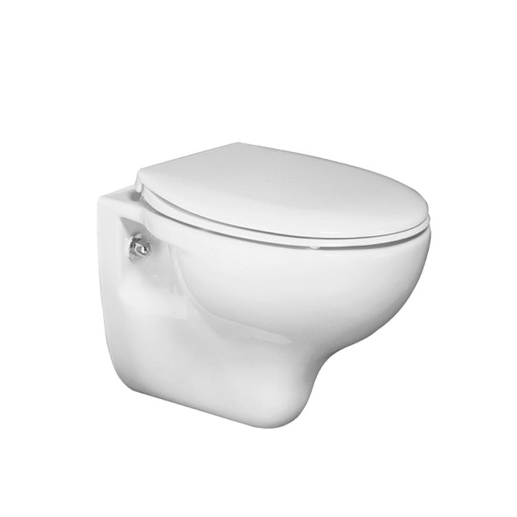 white toilet