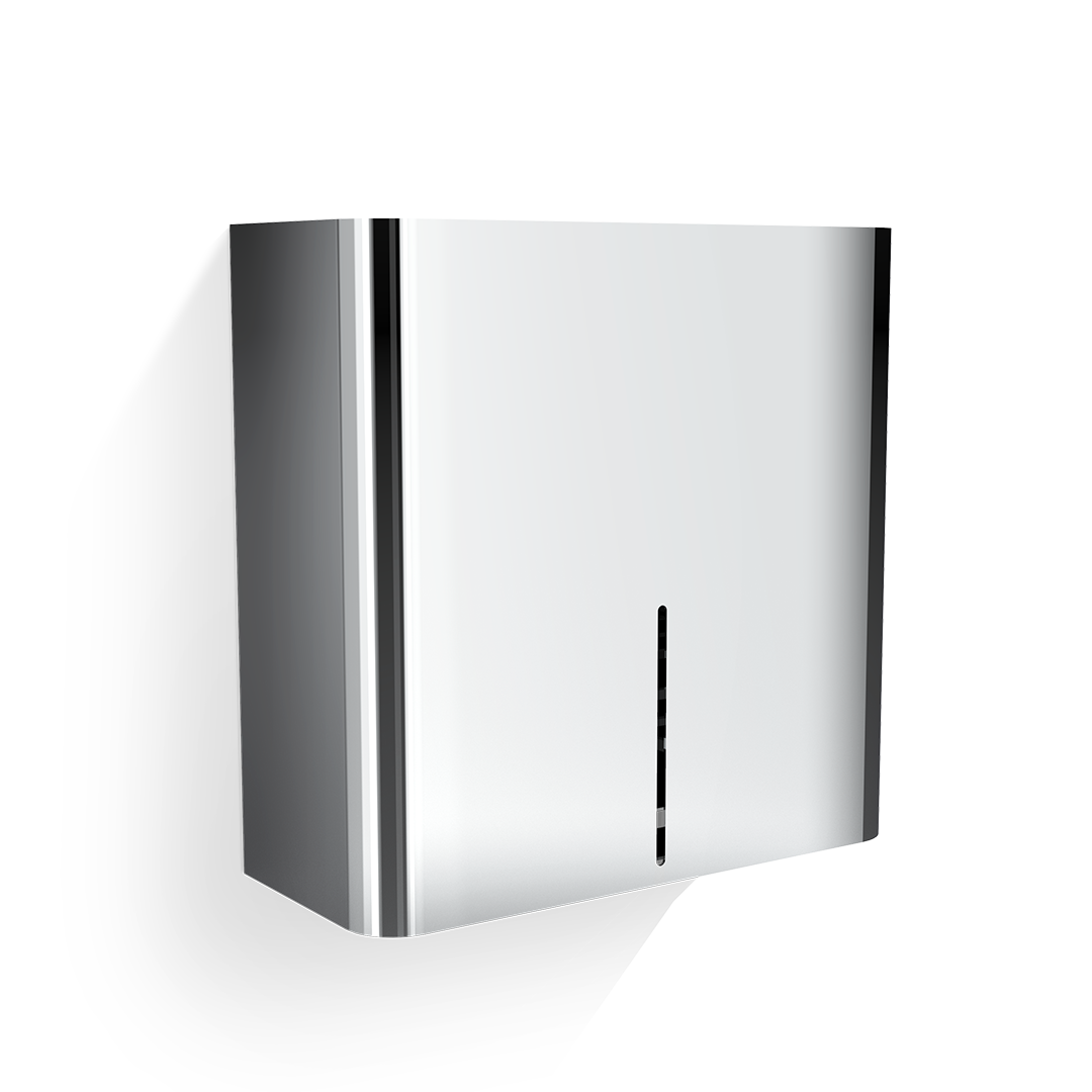 chrome basic paper towel dispenser