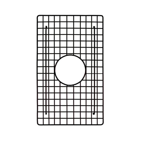matte black bottom grid