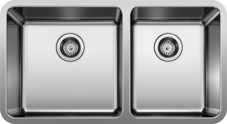 satin polish stainless steel sink