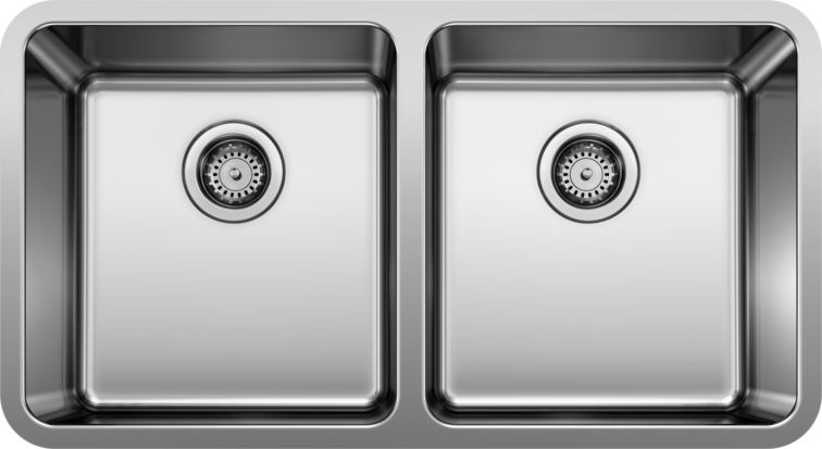 satin polish stainless steel sink