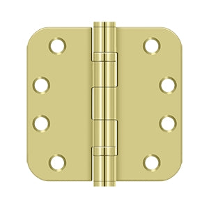 Deltana 4"x 4"x 5/8" Ball Bearings Radius Hinge, HD