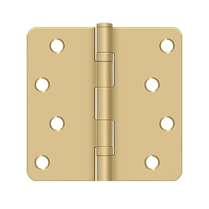 Deltana 4" x 4" x 1/4" Ball Bearings Radius Hinge - Residential