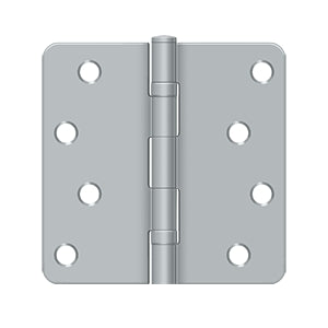 Deltana 4" x 4" x 1/4" Ball Bearings Radius Hinge - Residential