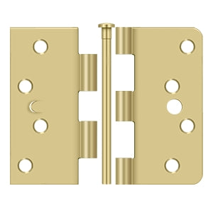 brushed brass hinge