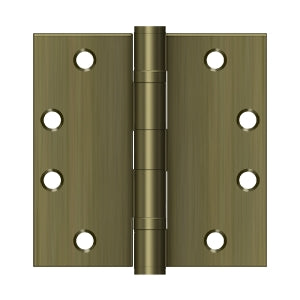 Deltana 4-1/2" x 4-1/2" Ball Bearings Square Hinge, HD