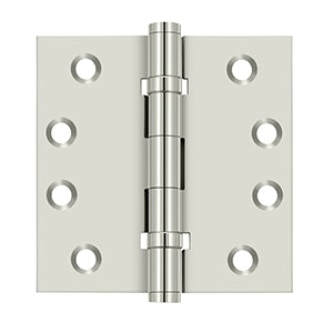 Deltana 4" x 4" Square Hinges, Ball Bearings