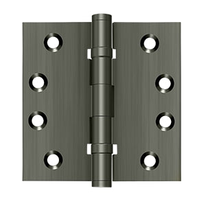 Deltana 4" x 4" Square Hinges, Ball Bearings