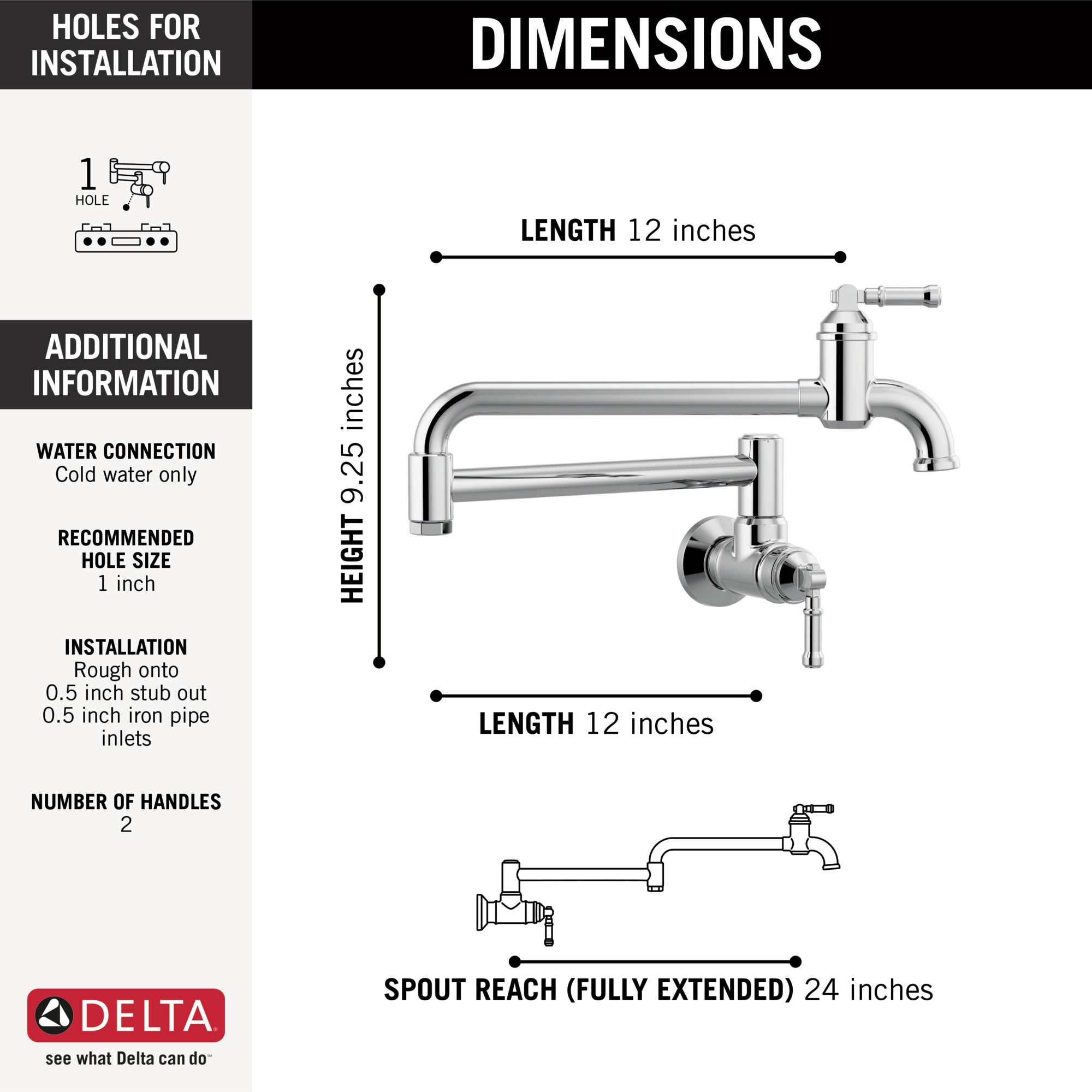 chrome kitchen faucet