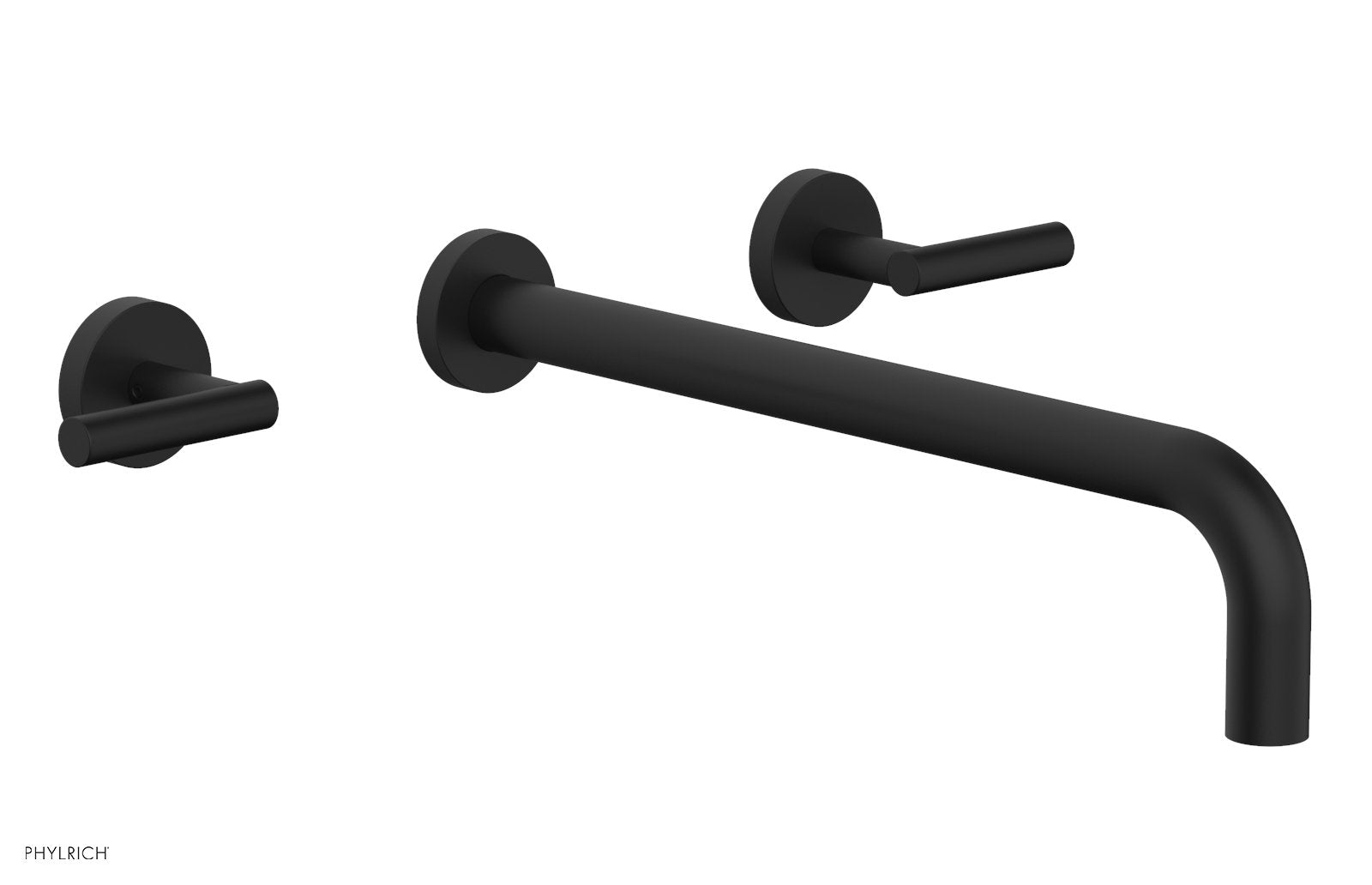 Phylrich TRANSITION Wall Tub Set 14" Spout - Lever Handles