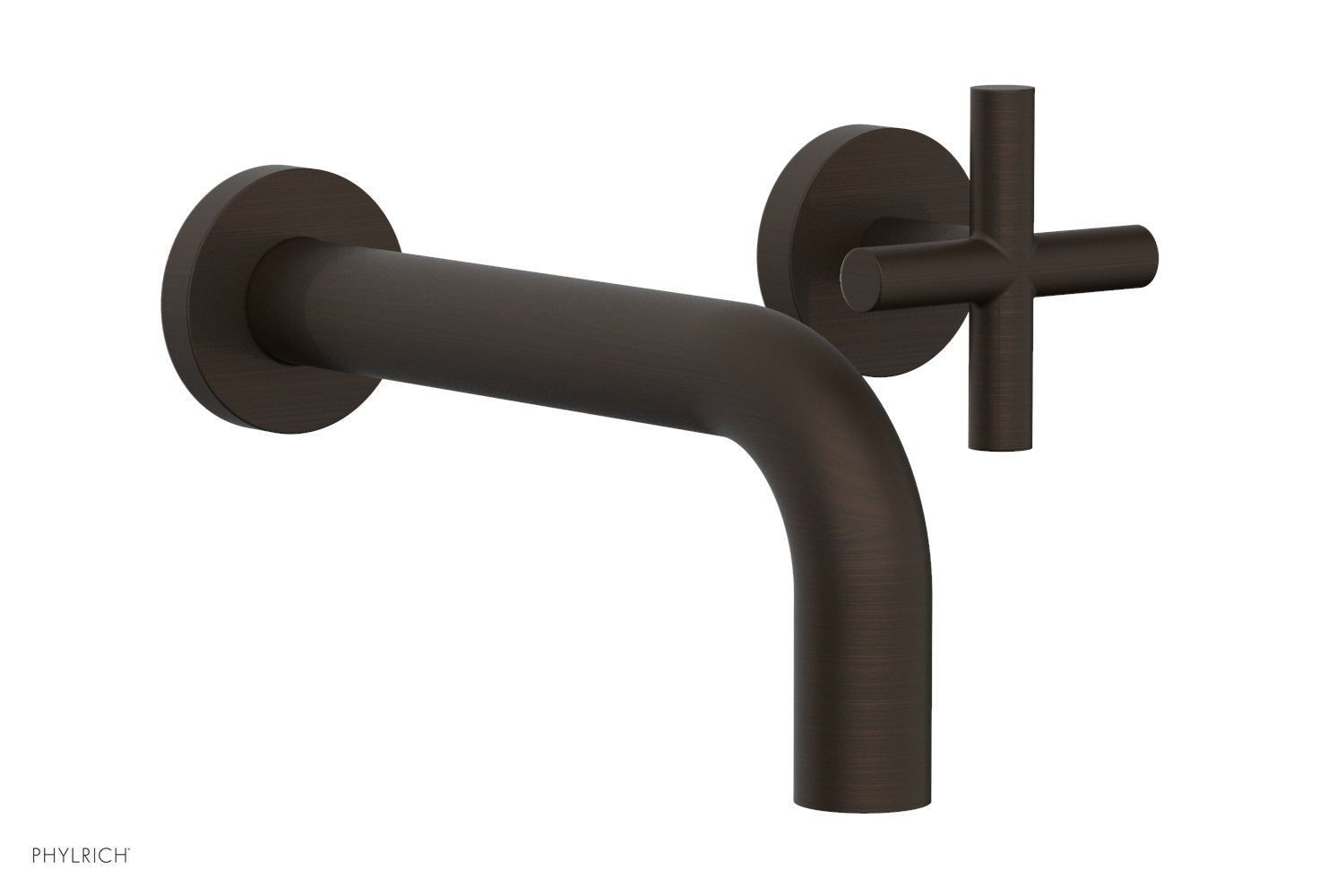Phylrich TRANSITION Single Handle Wall Lavatory Set - Cross Handles